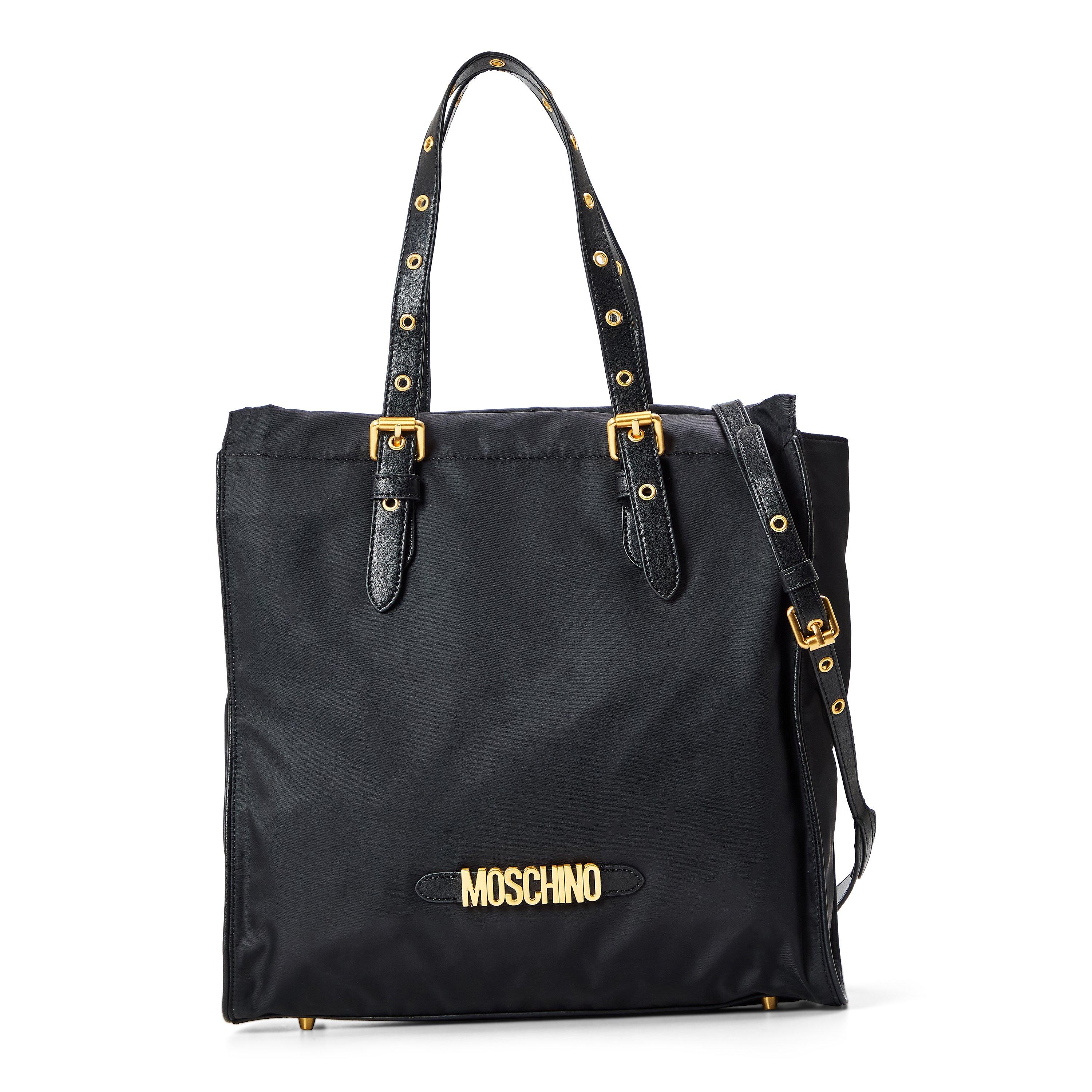 Black - Moschino - Women's Tote Bag - 1