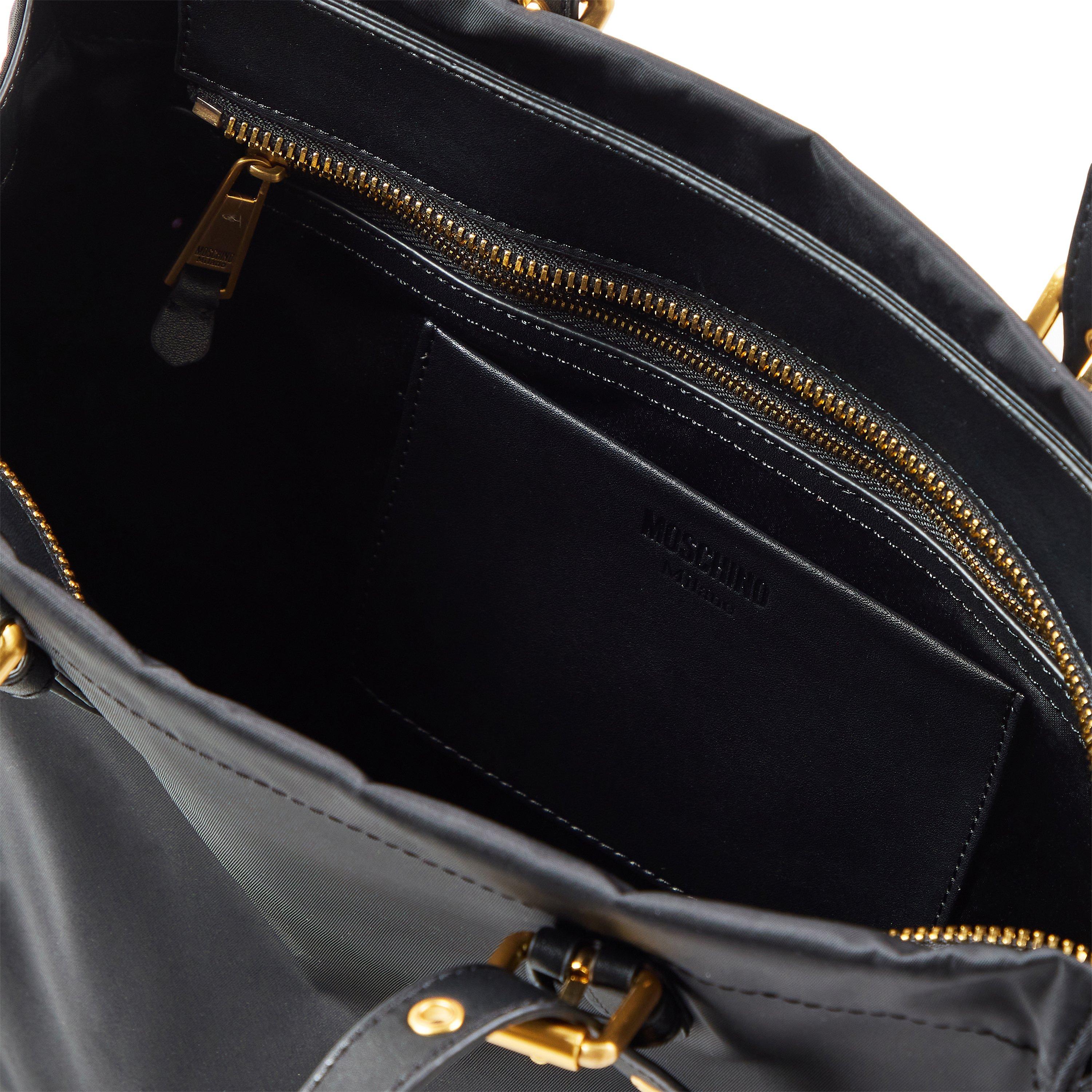 Black - Moschino - Moschino Nylon Bag Ld99 - 4
