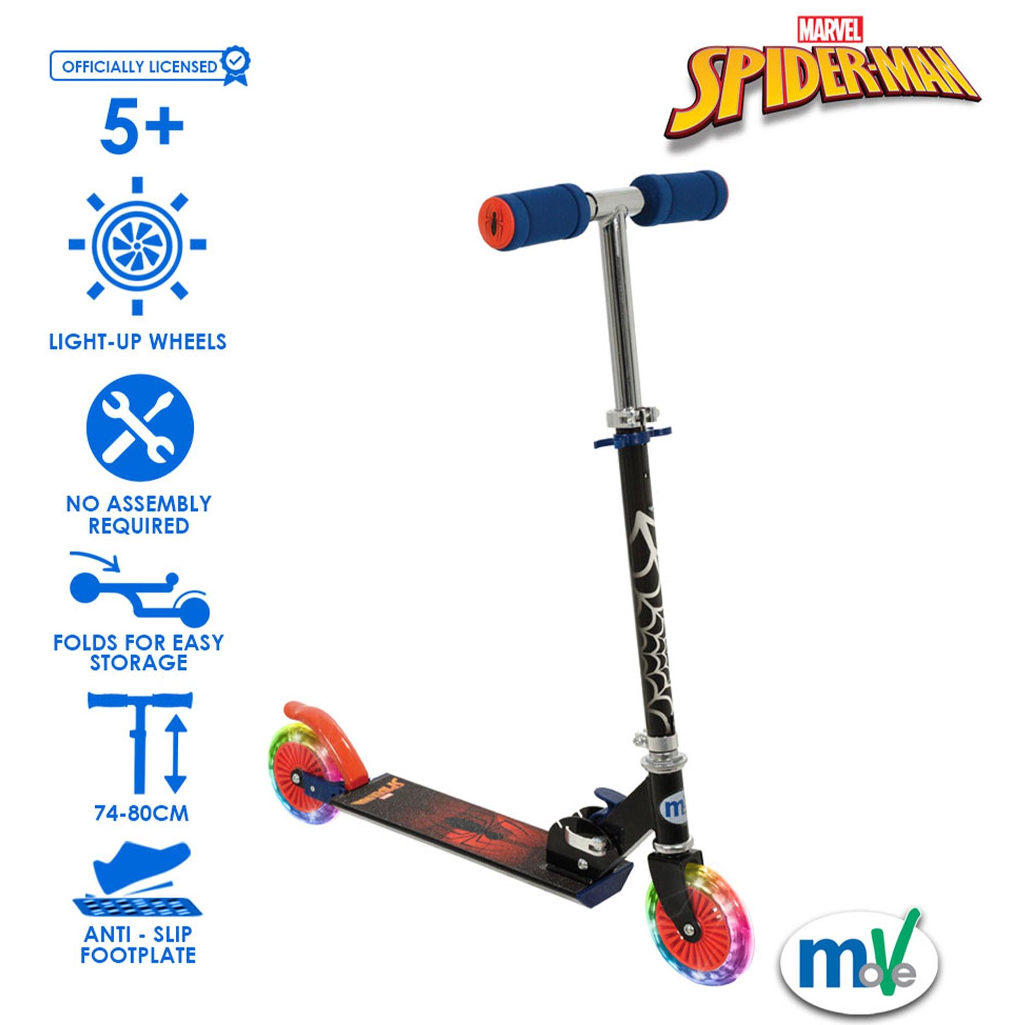 Multi - Spiderman - MoVe Spider-Man Folding Inline Scooter with Light - 3