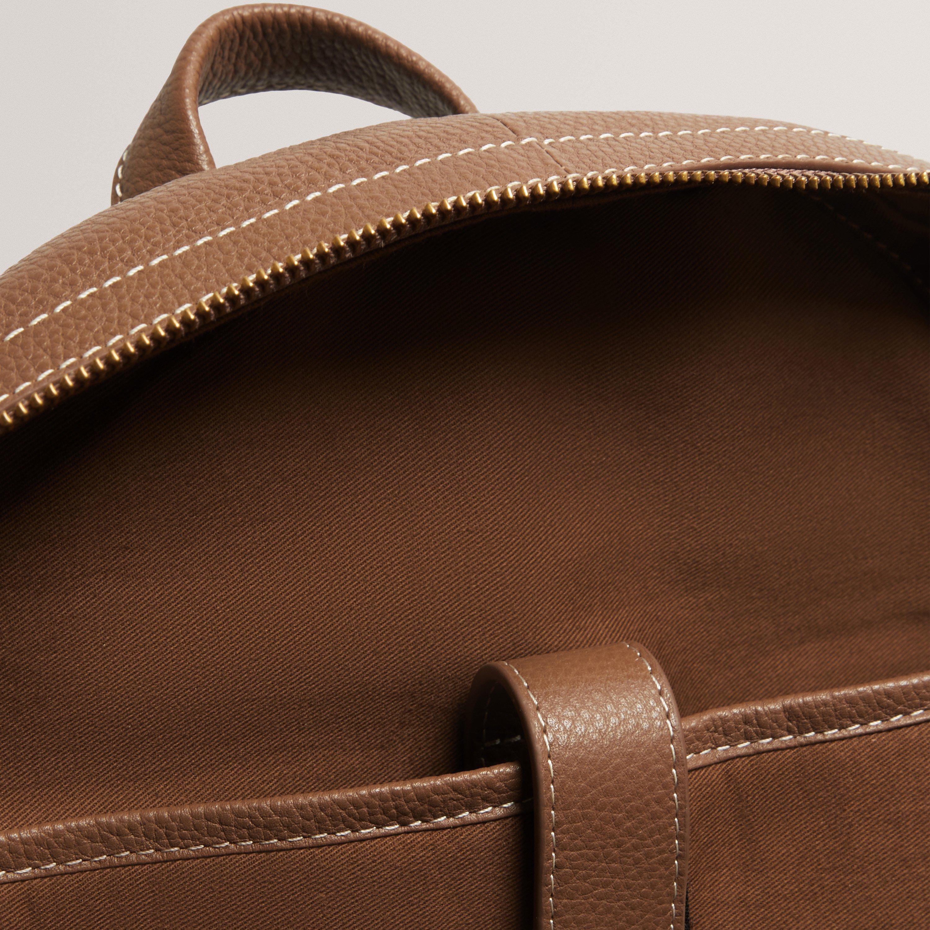 Tan - Ted Baker - Ted PebbleLthr B/Pk Sn62 - 5