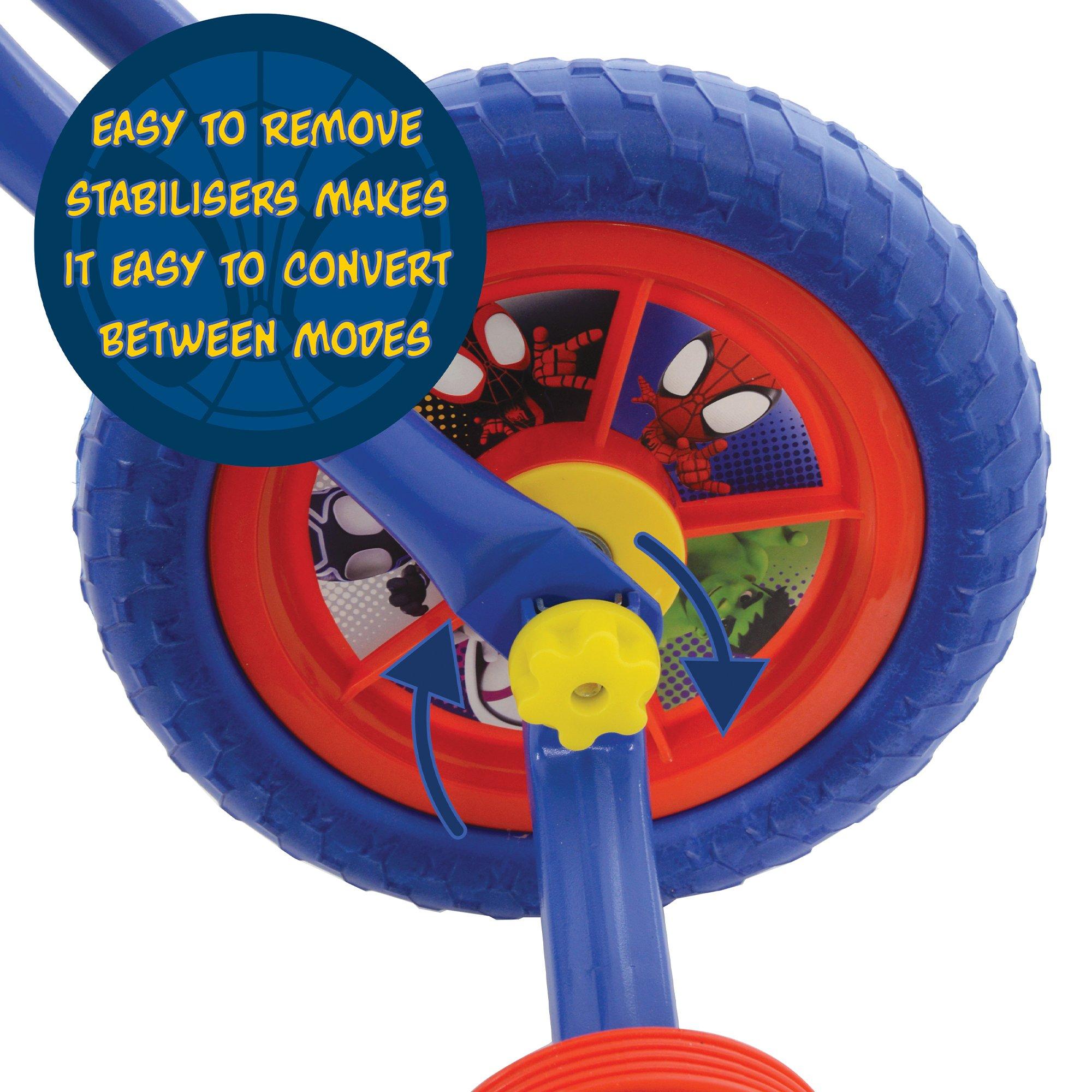 Multi - Move - Spidey & His Amazing Friends 2 in 1 Training Bike - 8