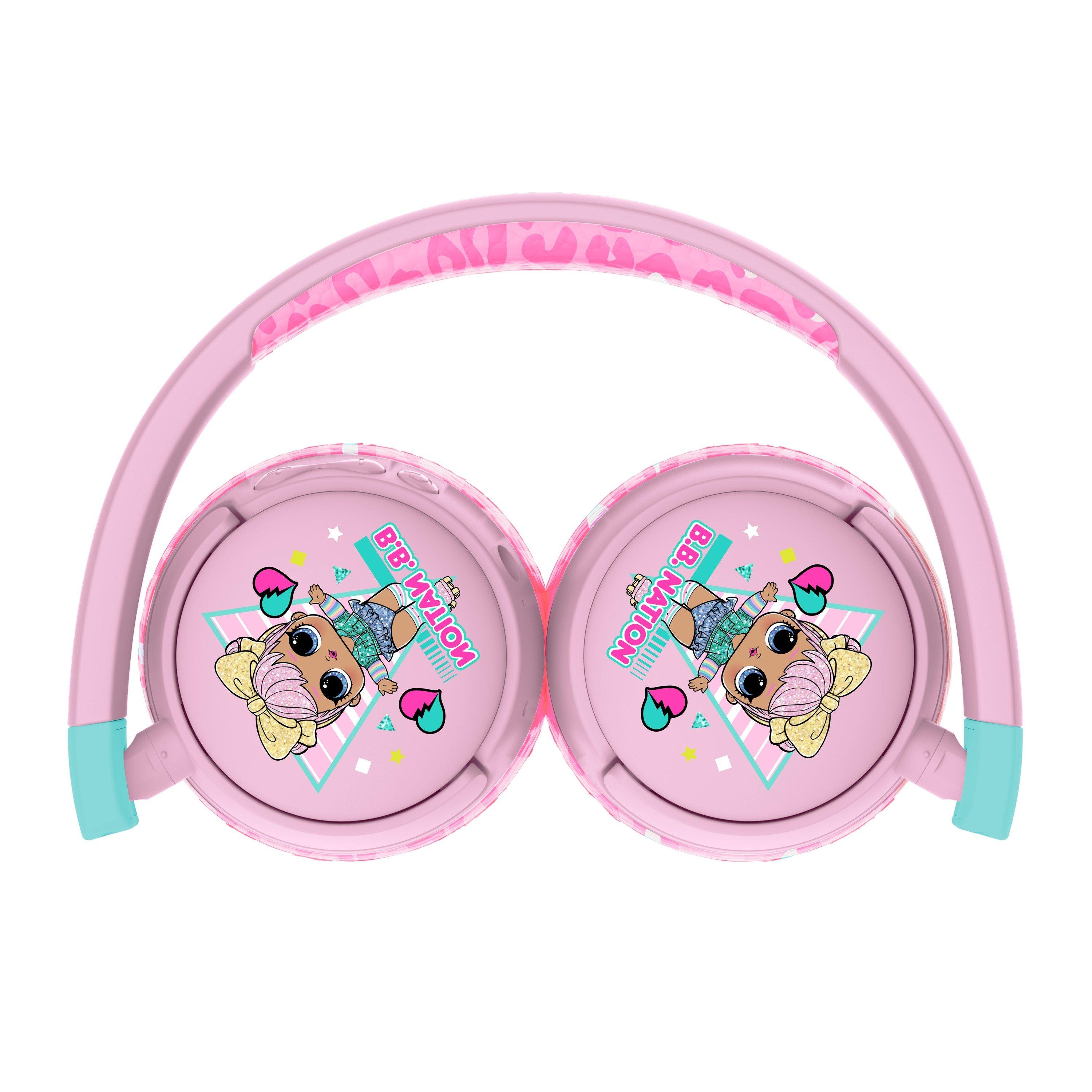 Lyserød - OTL Technologies - Surprise BB Nation Wireless Over-Ear Headphone - 2