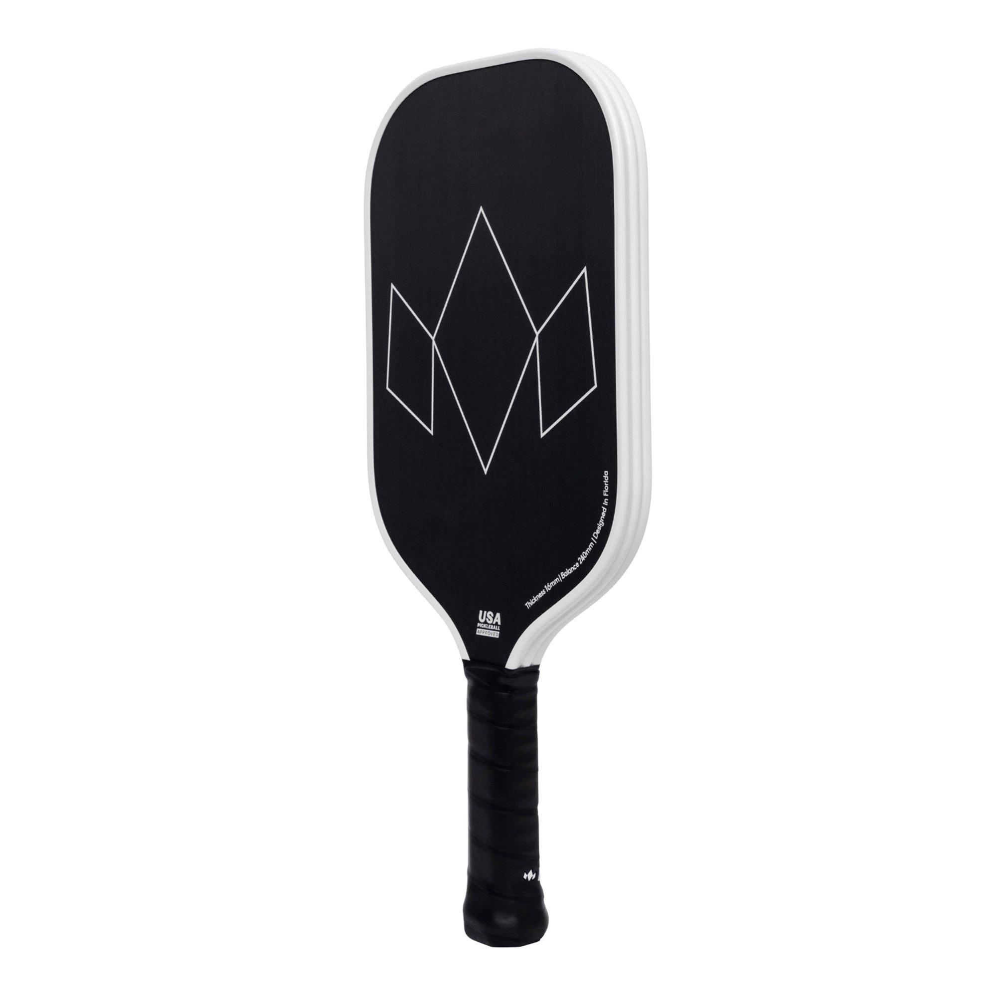 Black/White - Diadem - Warrior Edge Pickleball Paddle - 4