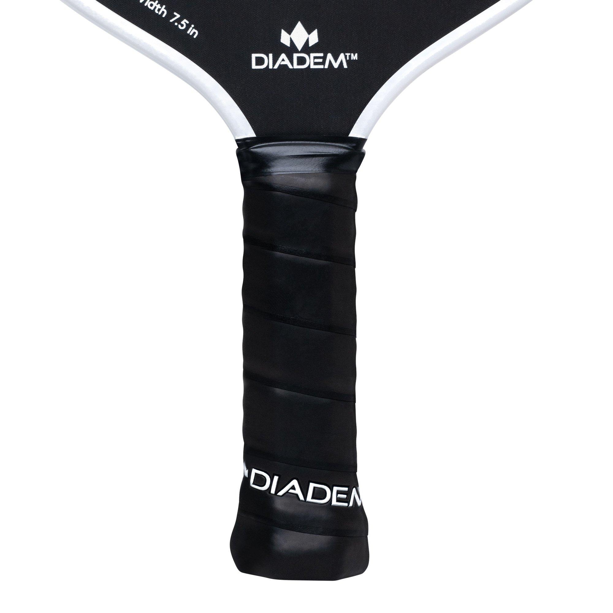 Black/White - Diadem - Warrior Edge Pickleball Paddle - 6