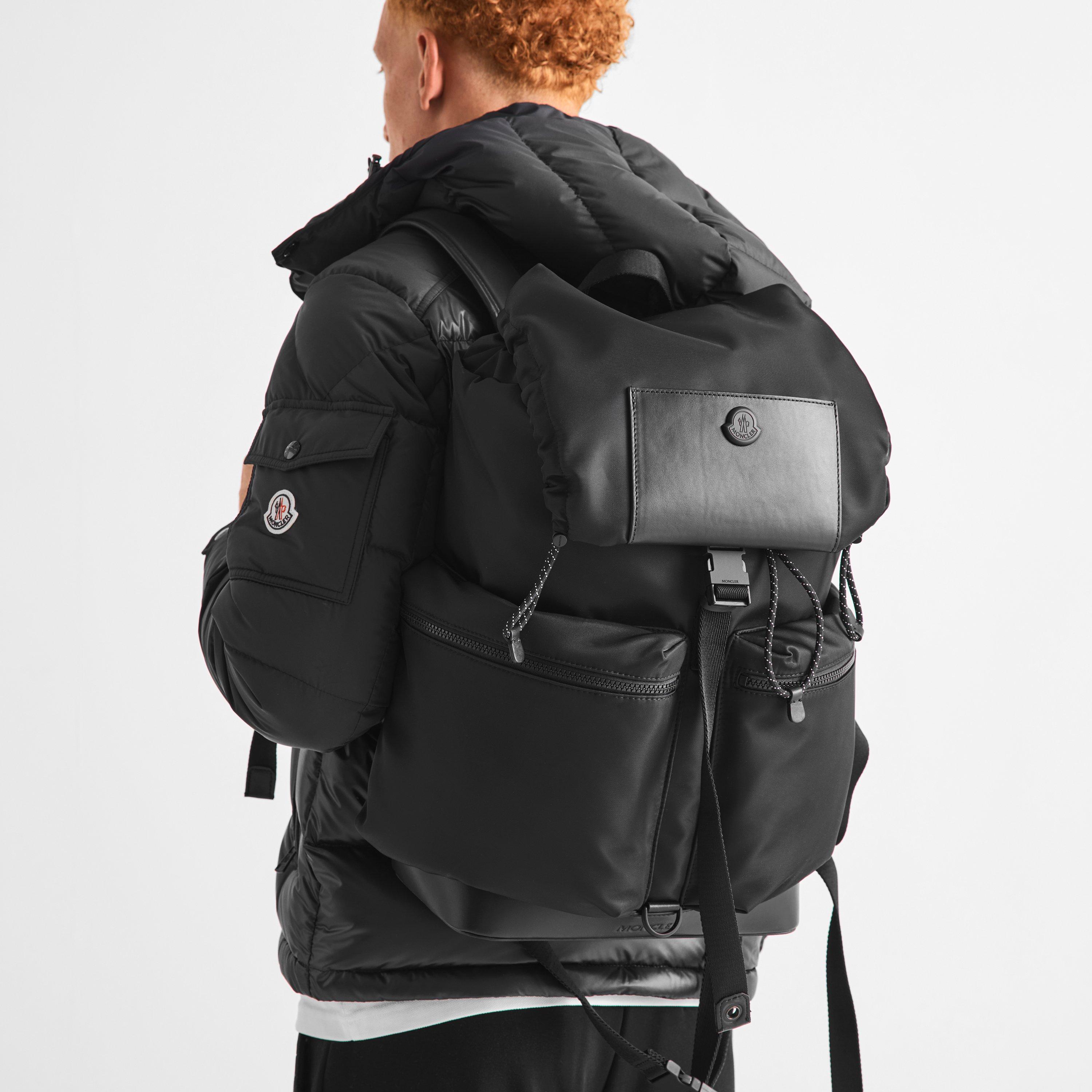 Black 999 - Moncler - Men's Kent Backpack - 3