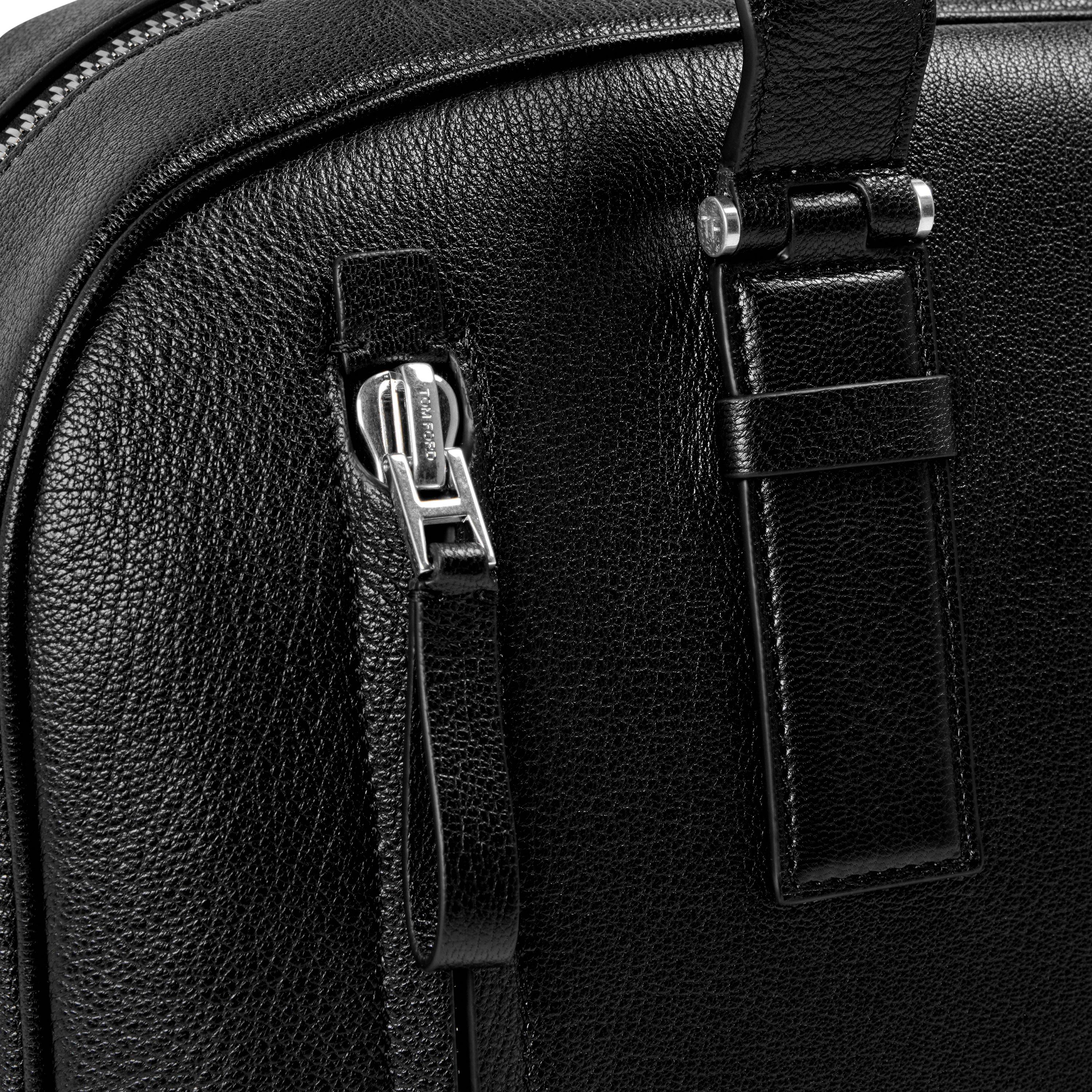 Black - Tom Ford - TF Leather Duffle Sn64 - 3