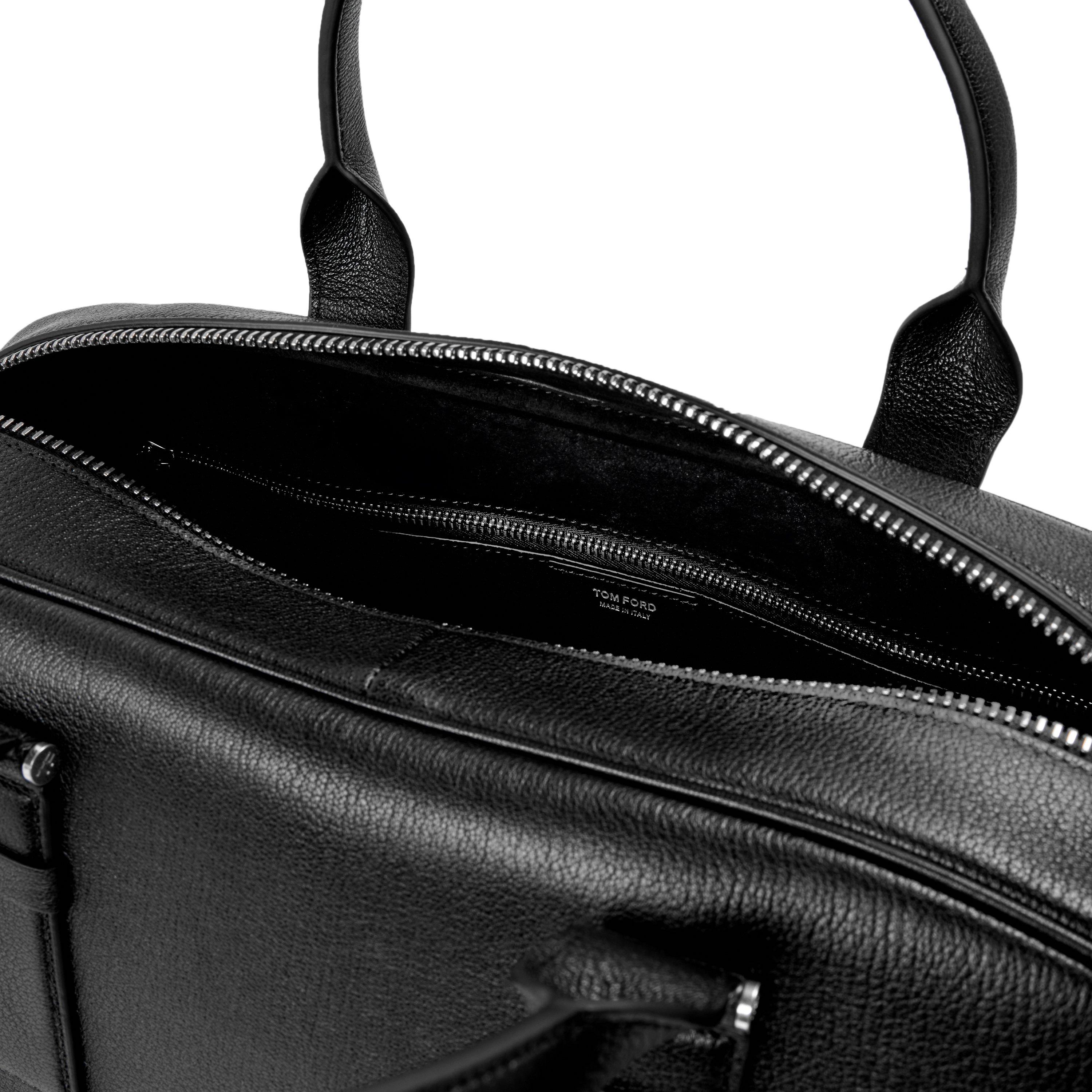 Black - Tom Ford - TF Leather Duffle Sn64 - 4