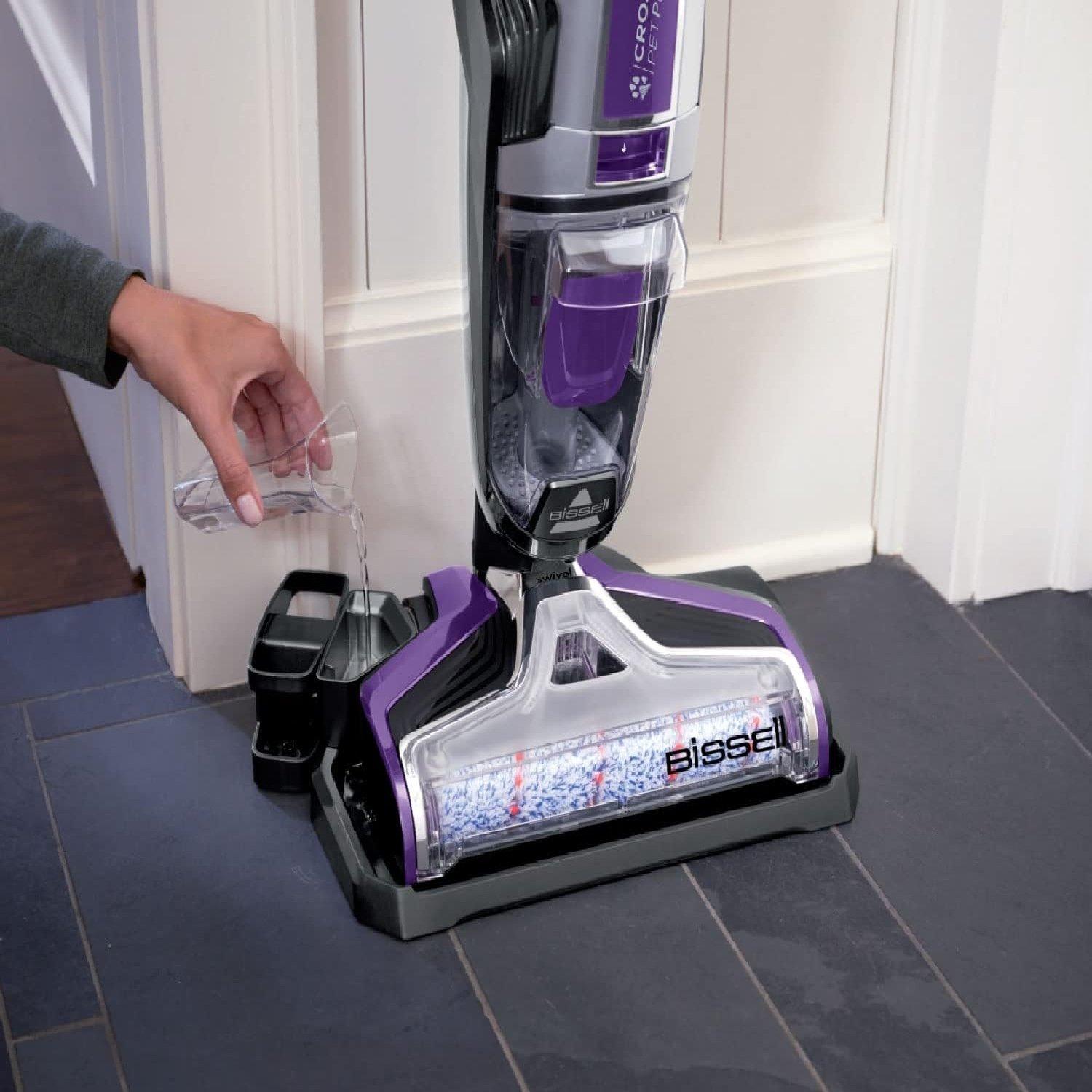 Purple - Bissell - BISSELL CrossWave Pet Pro Hard Floor Vacuum - 7