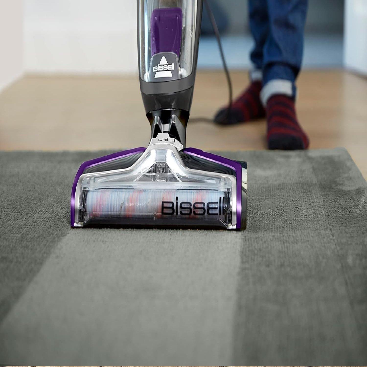 Purple - Bissell - BISSELL CrossWave Pet Pro Hard Floor Vacuum - 10