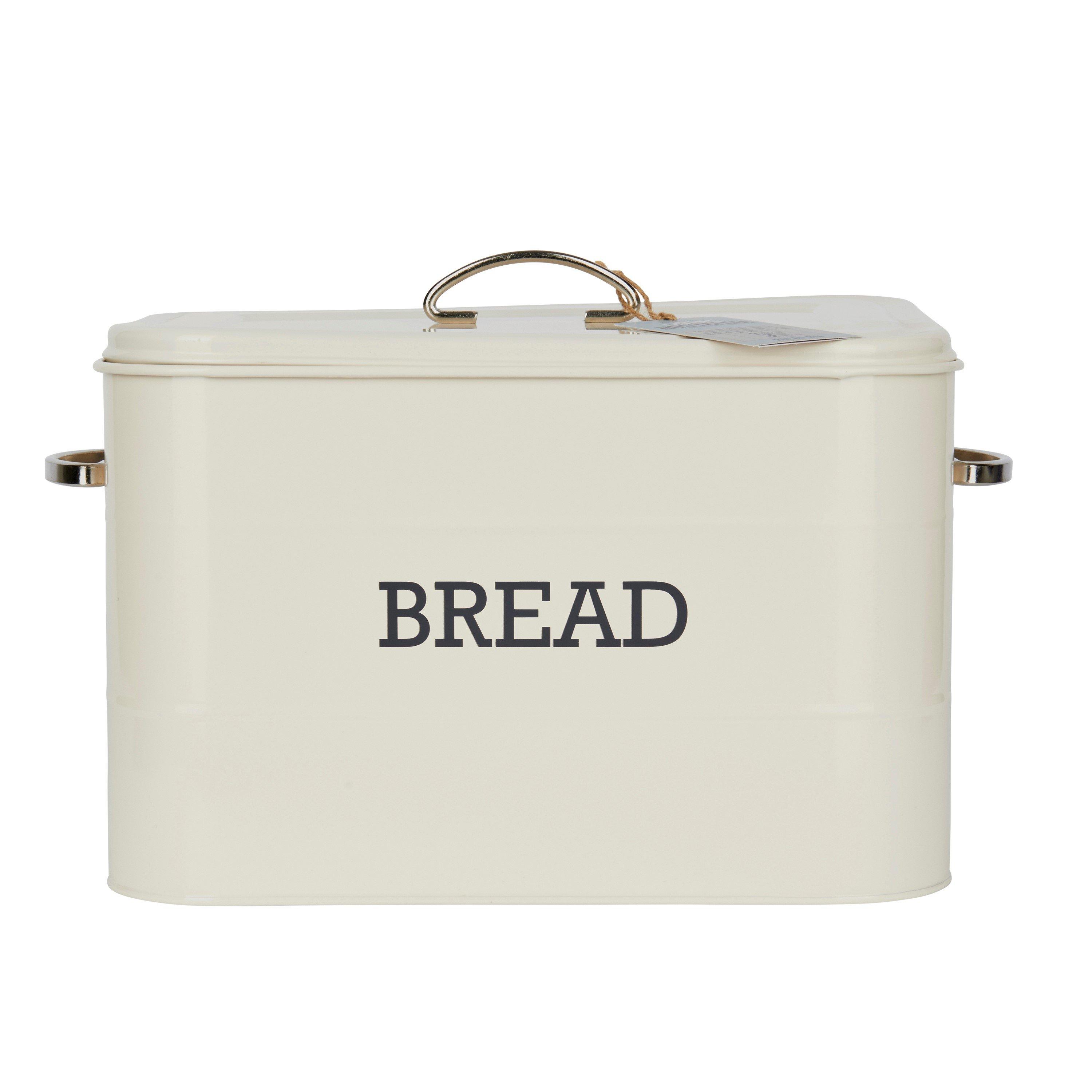 Cream - KitchenCraft - Living Nostalgia Antique Cream Bread Bin - 4