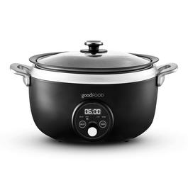 Good Food 3.5L Digital Slow Cooker Stainless Steel
