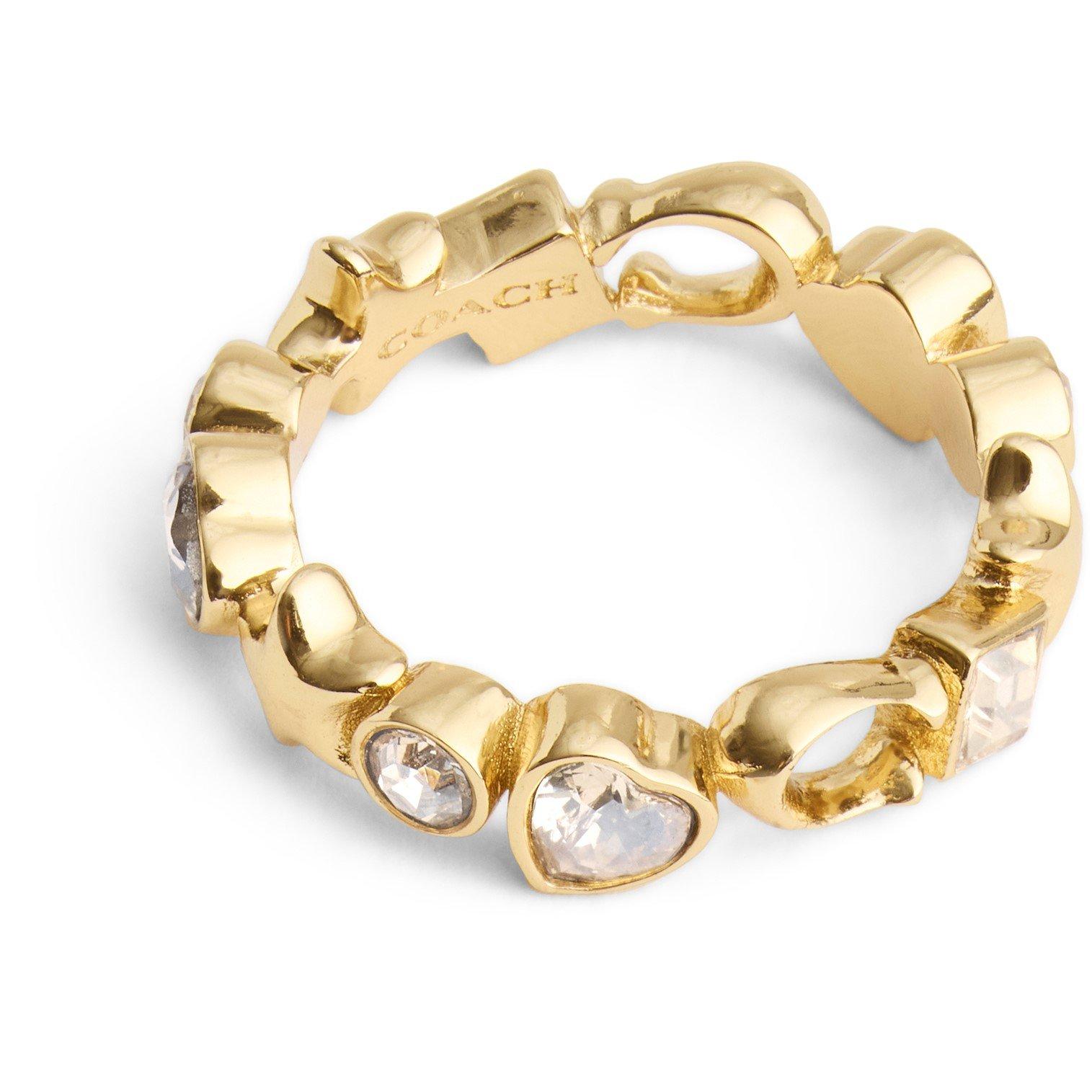 ★人気★【COACH】 MXD CHM B RING LD99 リング Coach Jewellery | Coach Mxd Chm B Ring Ld99 | Chain Rings | USC