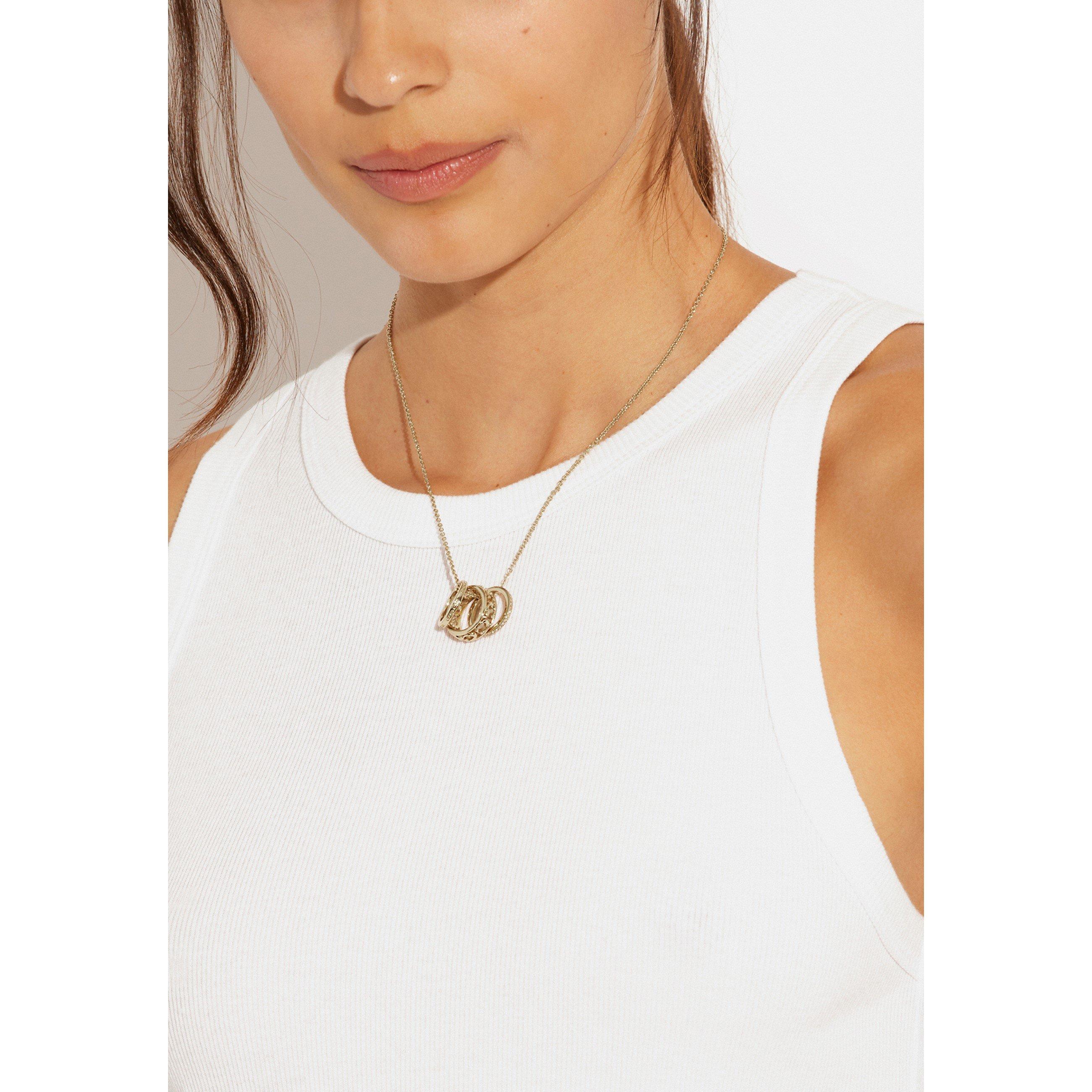 Coach Jewellery | Coach Opn Pndnt Nklc Ld99 | Pendant