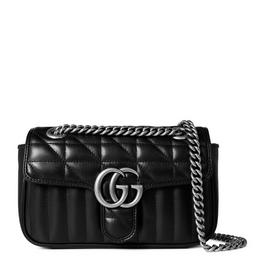 Gucci Mini Marmont Gg Shoulder Bag