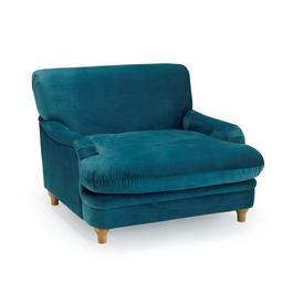 LPD Plumpton Chair Denim Blue Weave