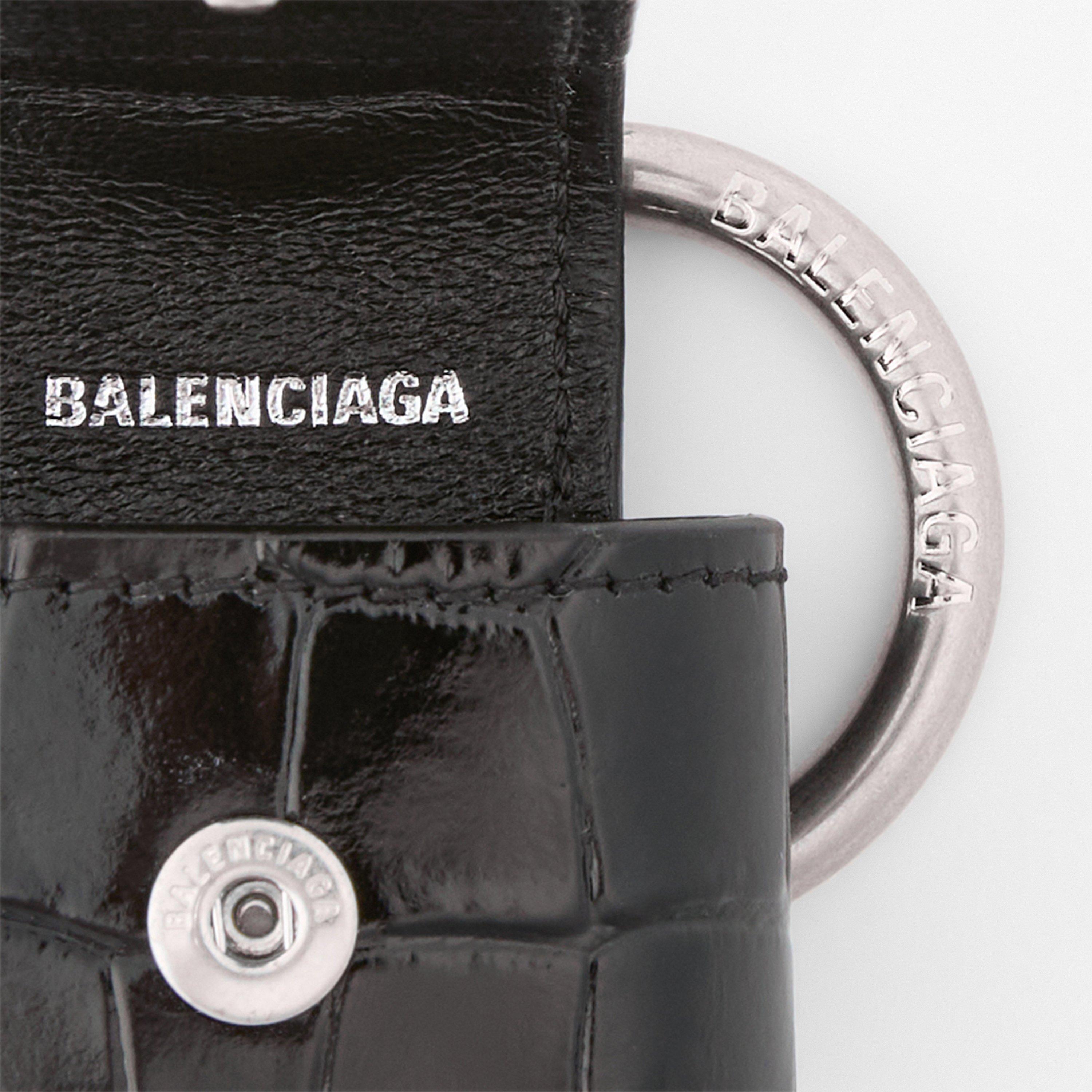 Black/L White - Balenciaga - Women's Wallet On Chain - 3