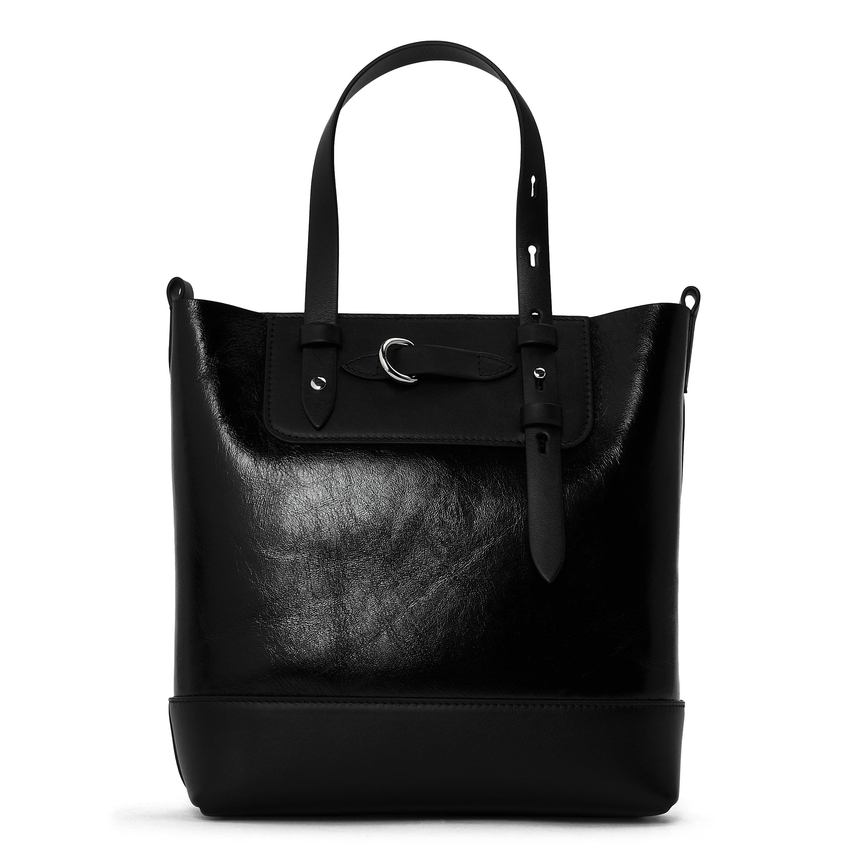 Maison Margiela Women's Tote Bag - Black Glossy