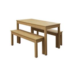 LPD Ohio Dining Set Oak-Grey