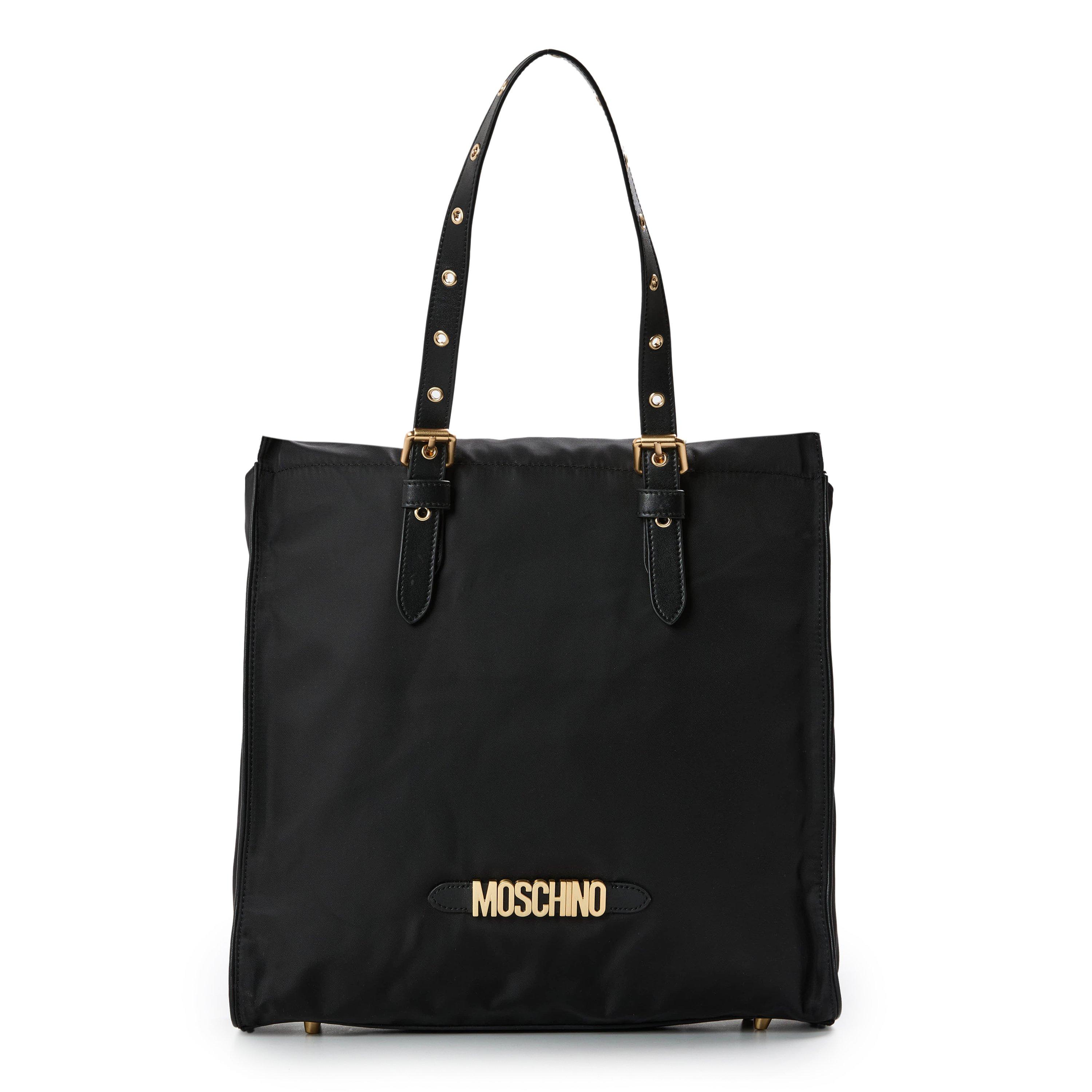 Black - Moschino - Women's Tote Bag - 1