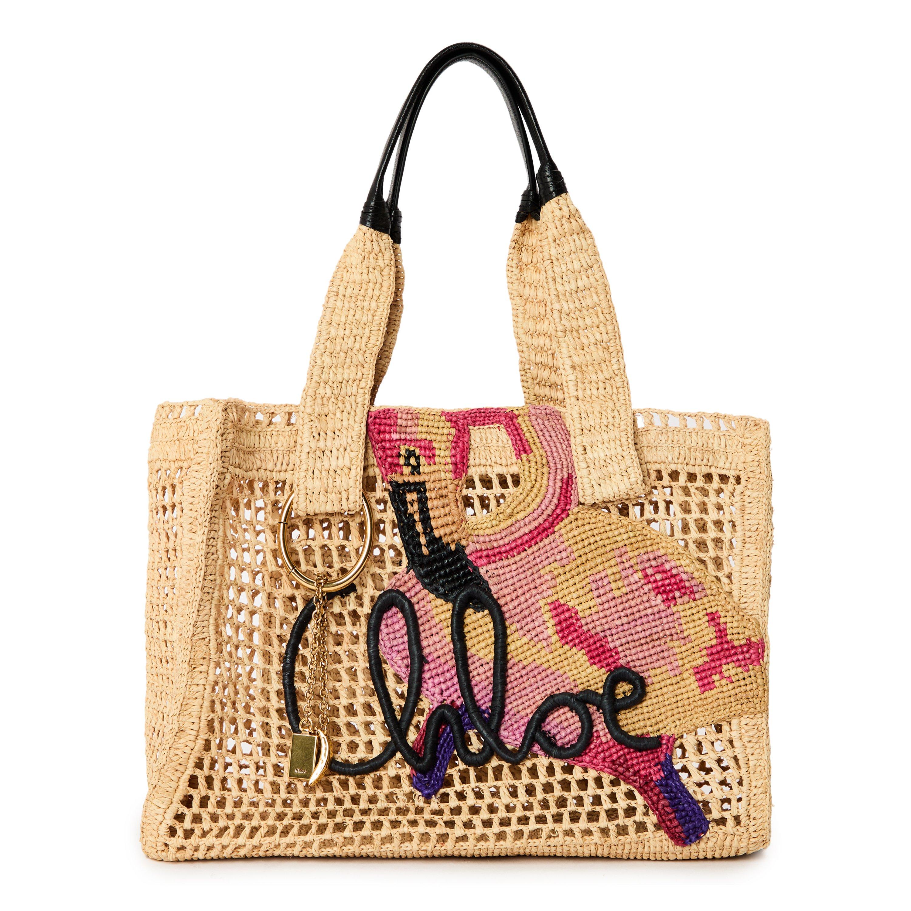 Multi Beige - Chloe - Chloe Flamingo Tote Ld62 - 1