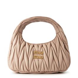 Miu Miu Wander Matelasse Hobo Bag