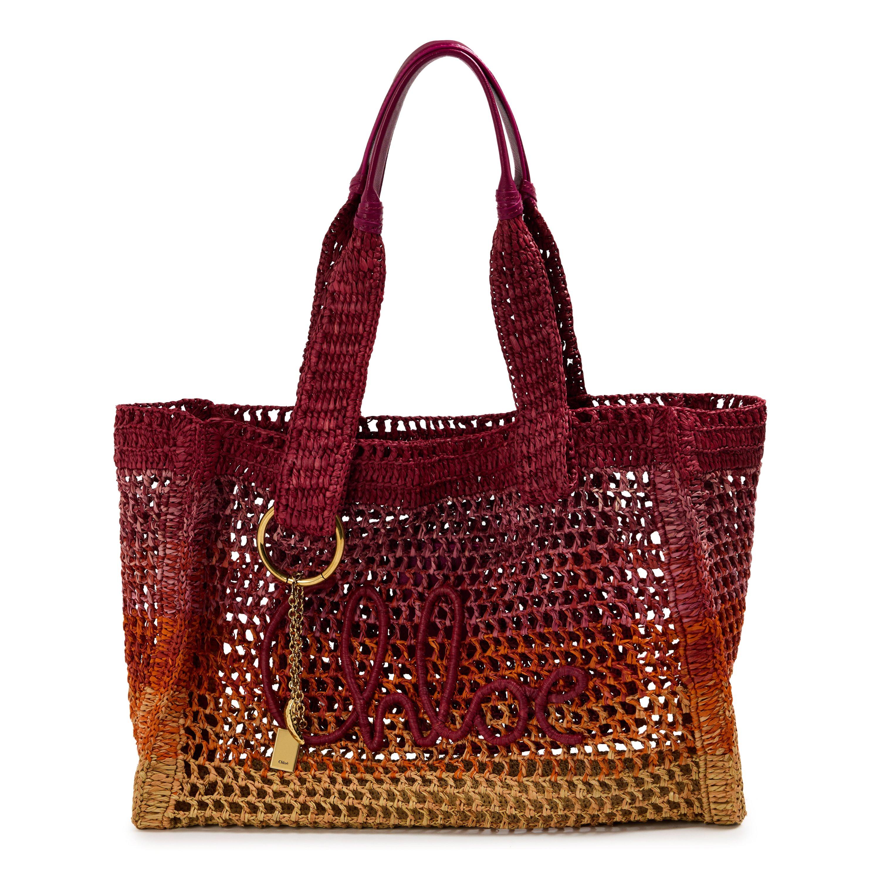 Chloé Summer Banana East-West Tote - Female - Shopping Bags - Multicolor - One Size - Bags - Image 3