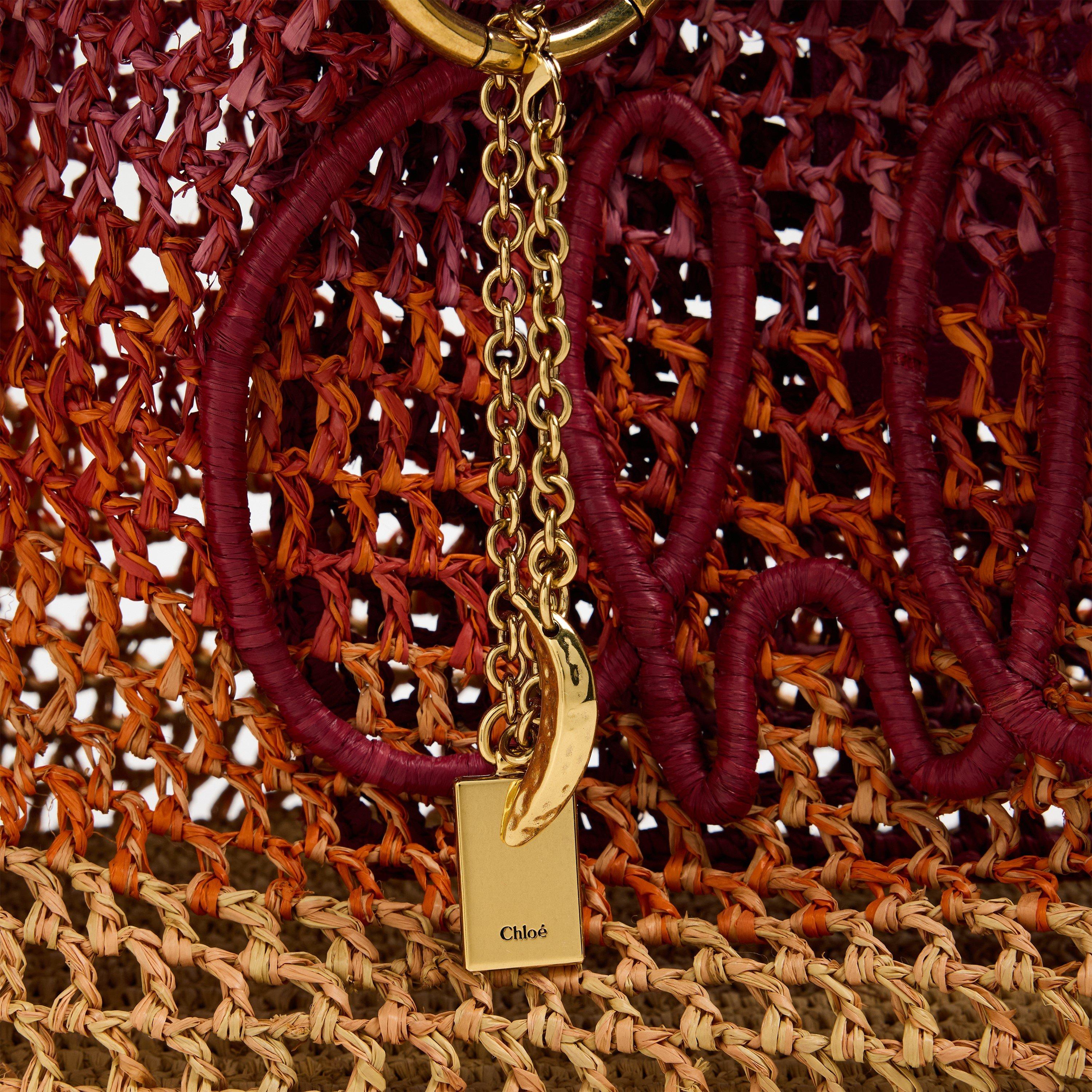 Multi Orange - Chloe - Women's Tote Bag - 3