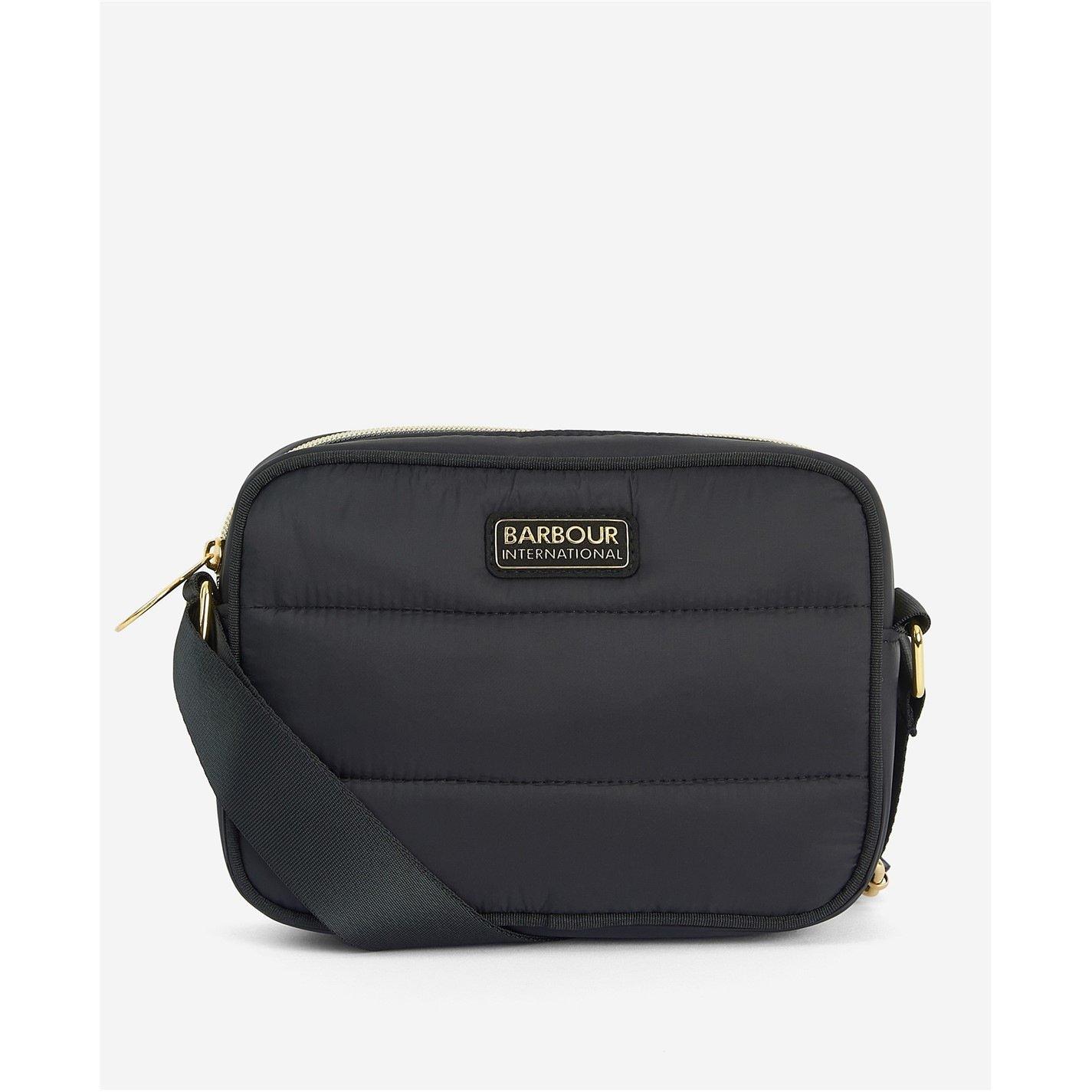 Black - Barbour International - Monaco Crossbody Bag - 1