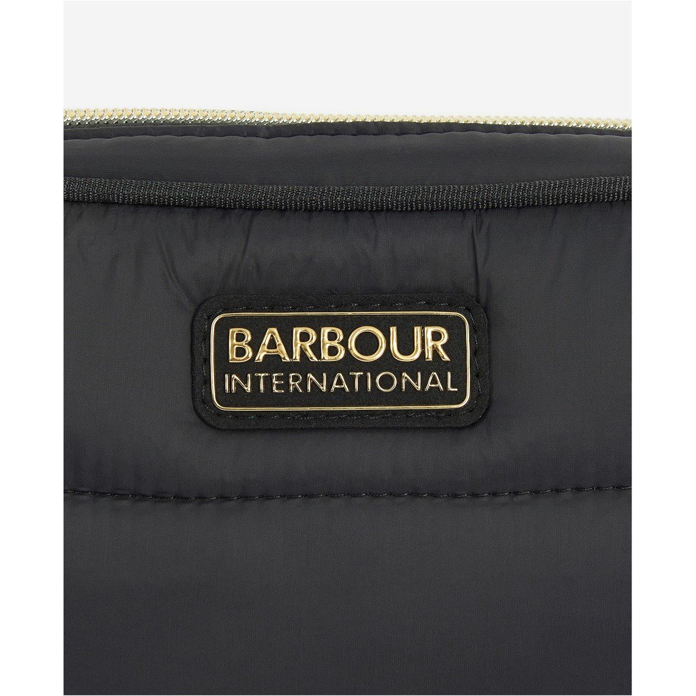 Black - Barbour International - Monaco Crossbody Bag - 6