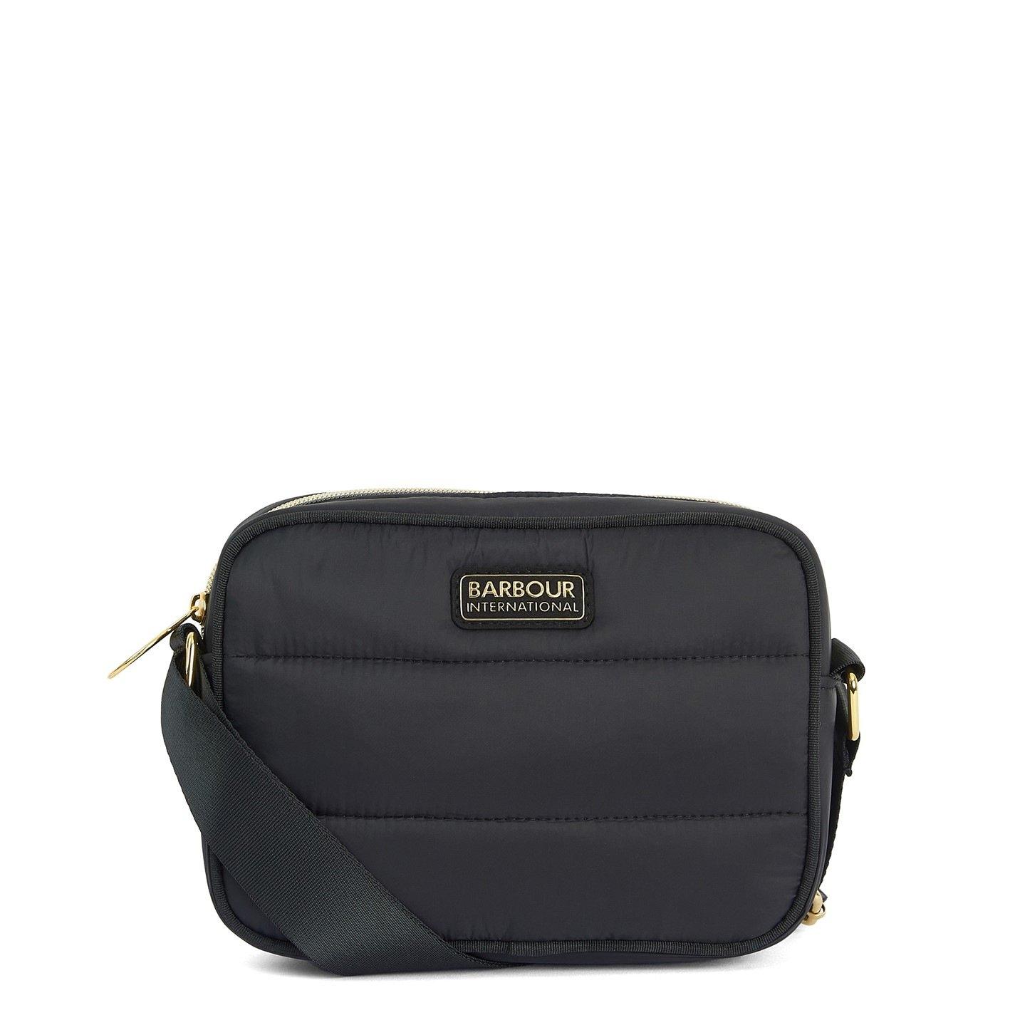 Black - Barbour International - Monaco Crossbody Bag - 8