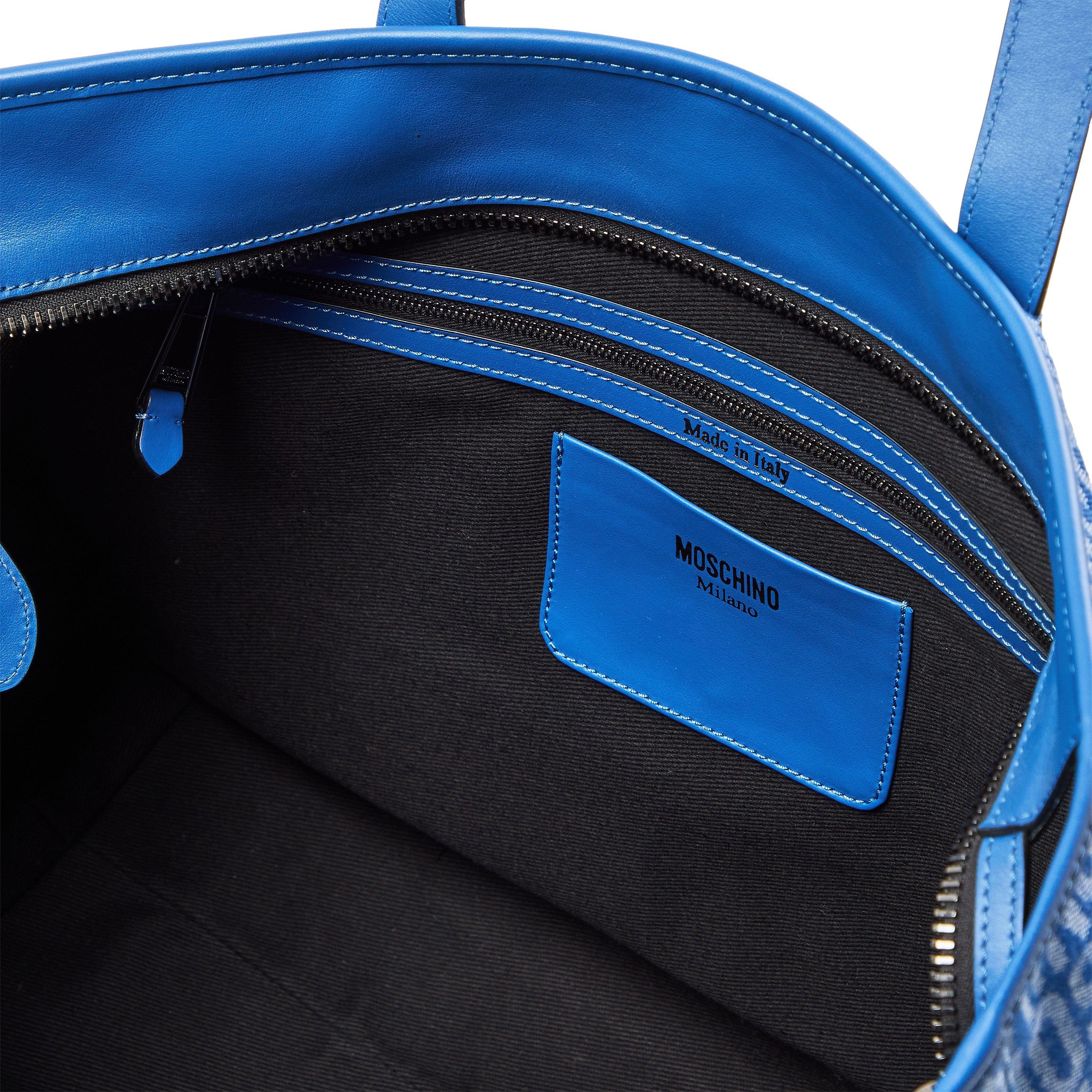 Blue - Moschino - Moschino Tote Bag Ld99 - 4