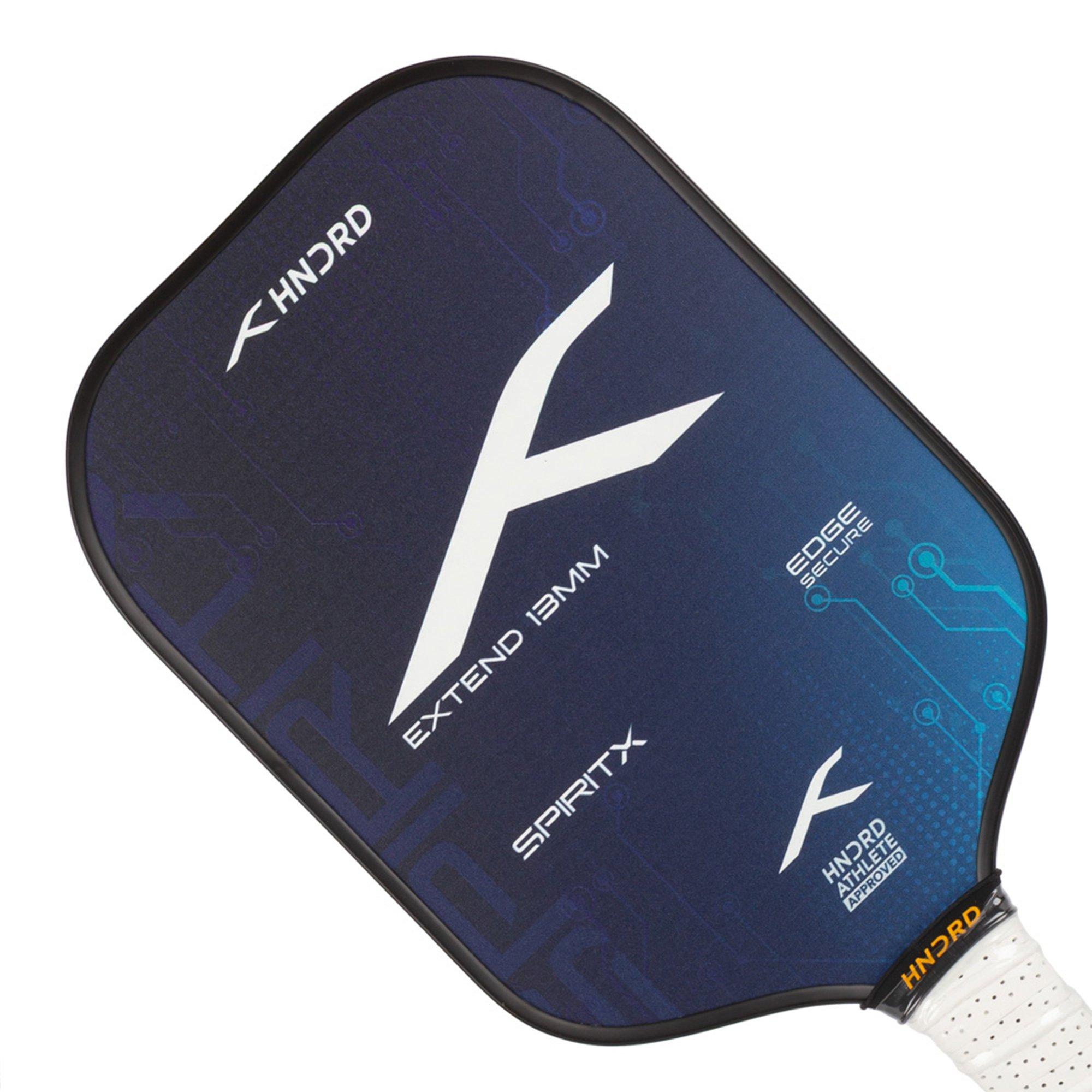 Black/Navy - Hundred - Lightweight Wide Face Pickleball Paddle - 4