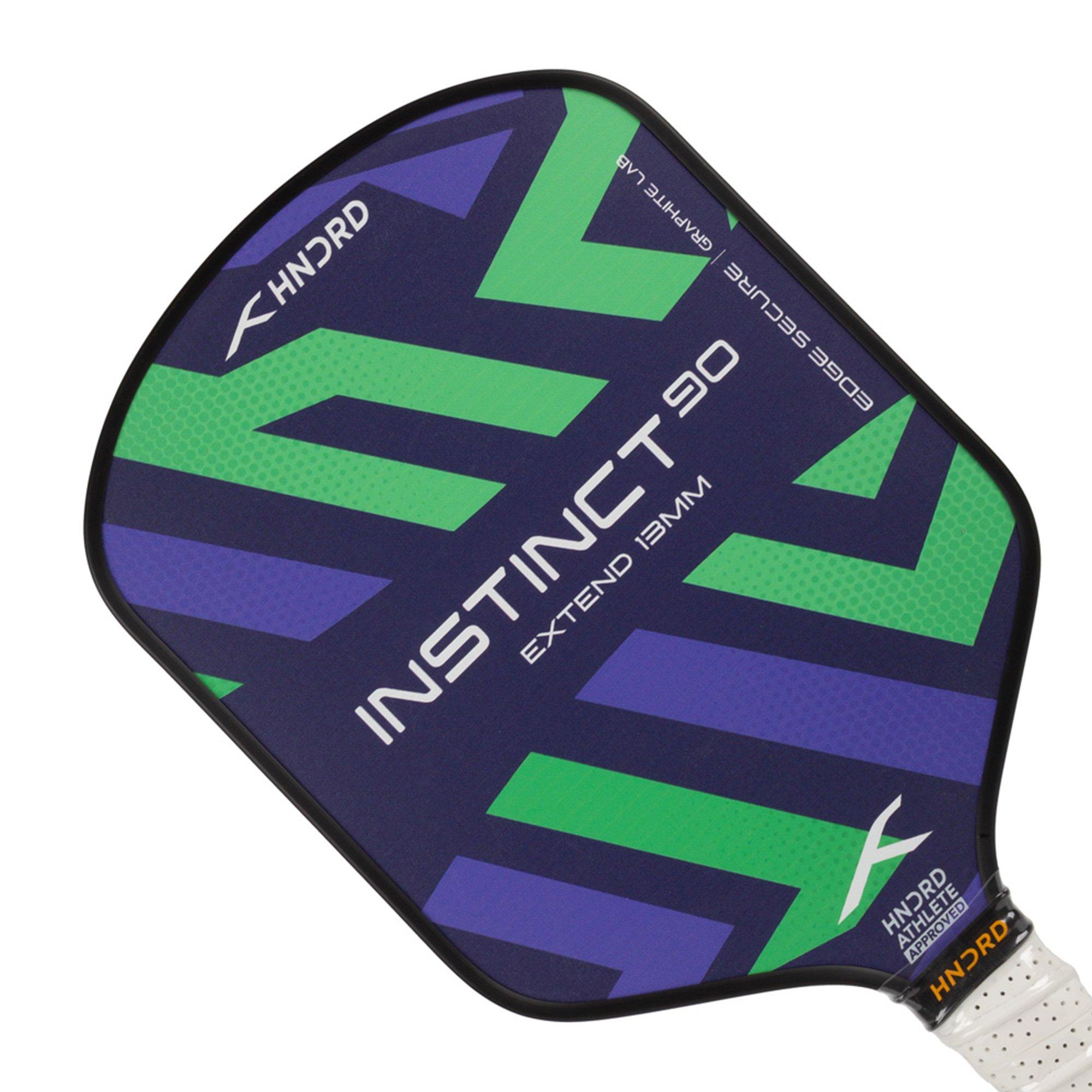 Navy/Purp/Grn - Hundred - Instinct 90 Pickleball Padels - 4