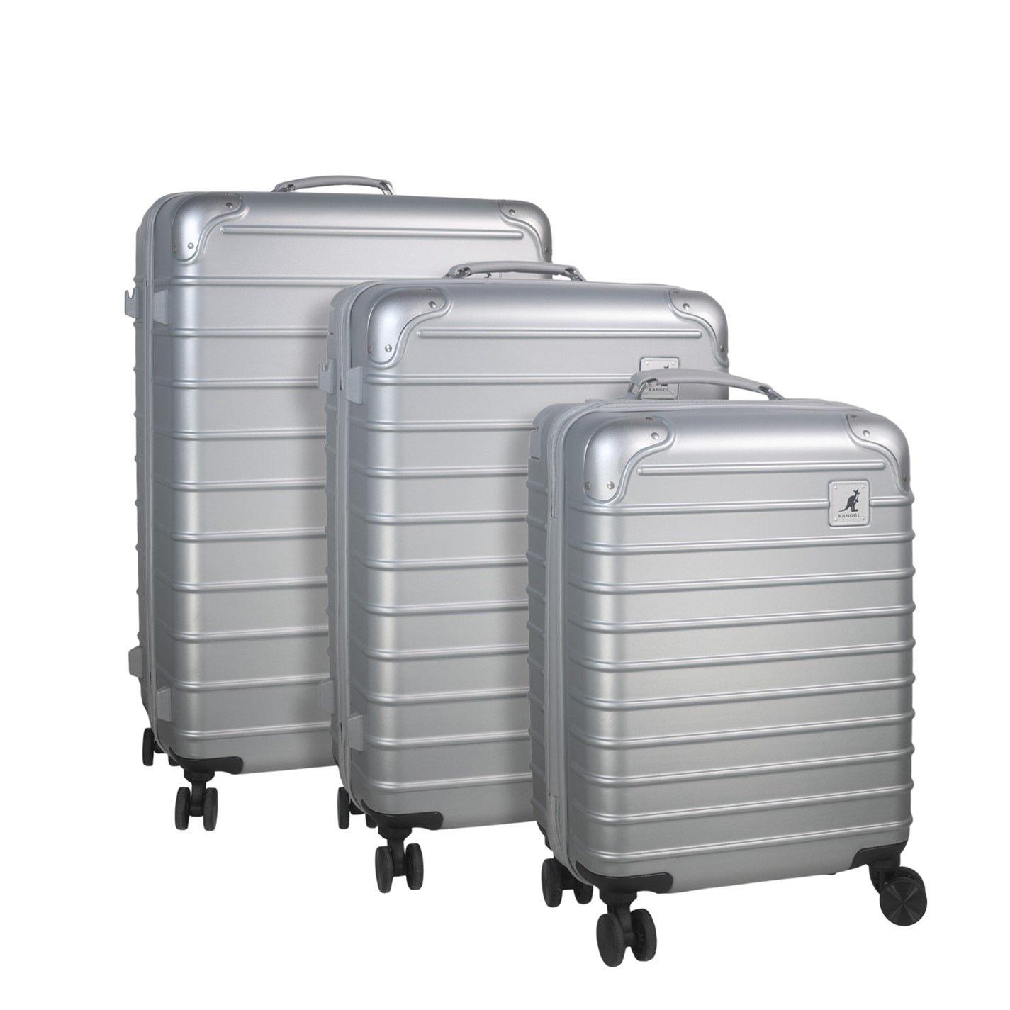 Kangol  Adults Hard Suitcase - Silver - 30in/76cm