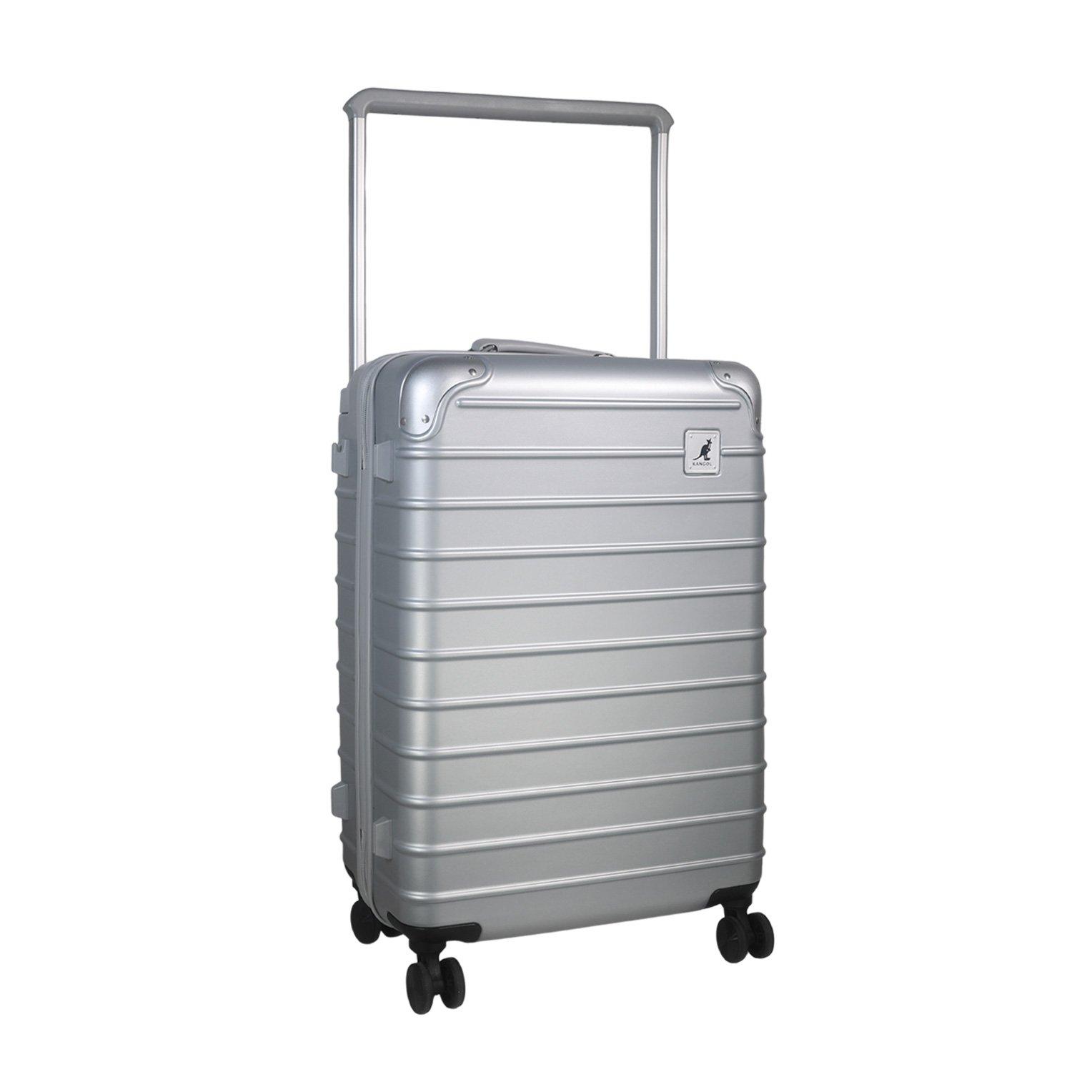 Silver - Kangol - Adults Hard Suitcase - 8