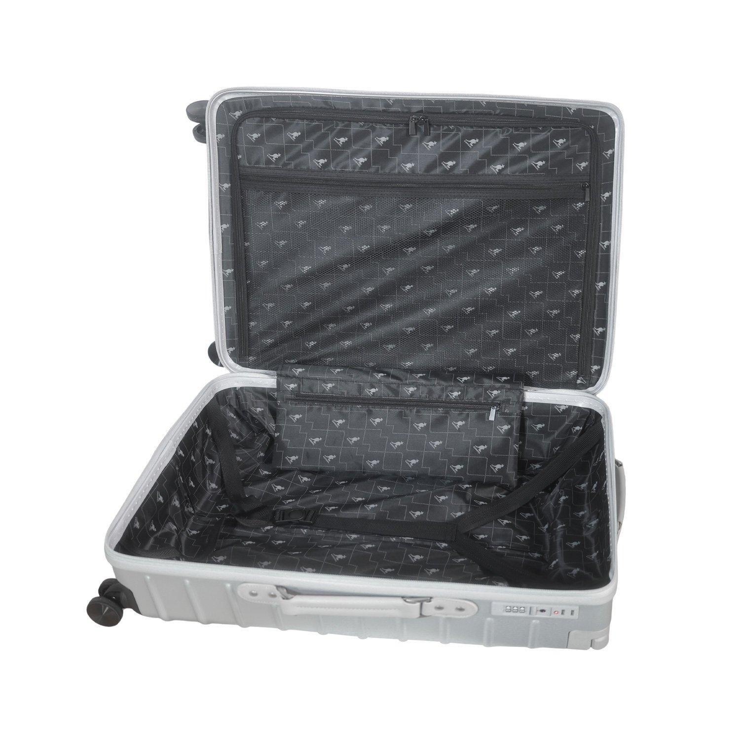 Silver - Kangol - Adults Hard Suitcase - 9