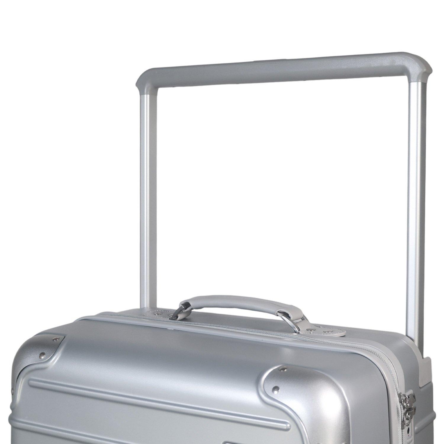 Silver - Kangol - Adults Hard Suitcase - 10