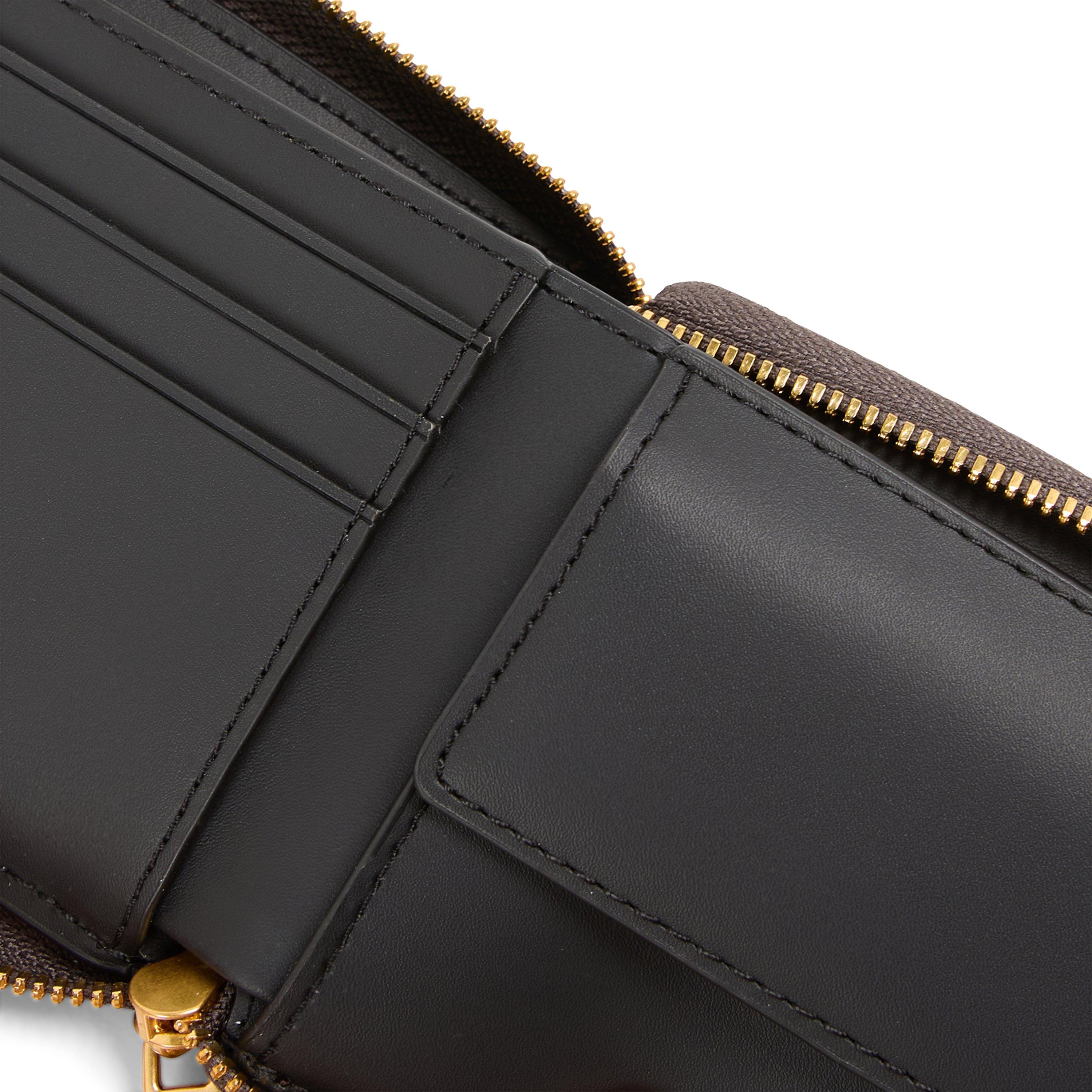 Brown T93 - Lacoste - Men's Mono Leather Billfold Wallet - 3
