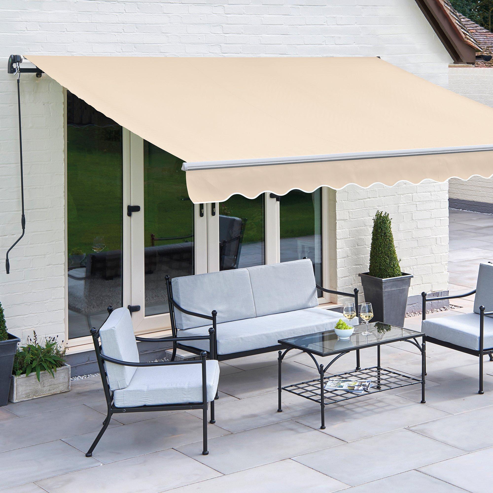 Beige - Greenhurst - Greenhurst Beige Balmarol Awning - 3