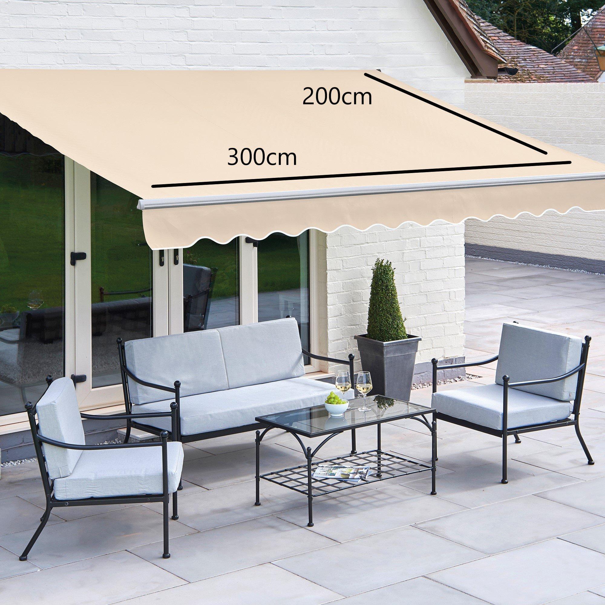 Beige - Greenhurst - Greenhurst Beige Balmarol Awning - 5