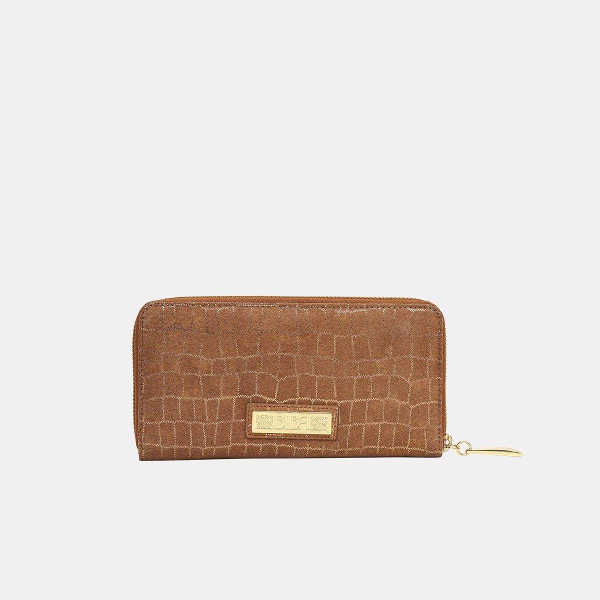 Bronze - Biba - Zipped Crossbody Bag - 3