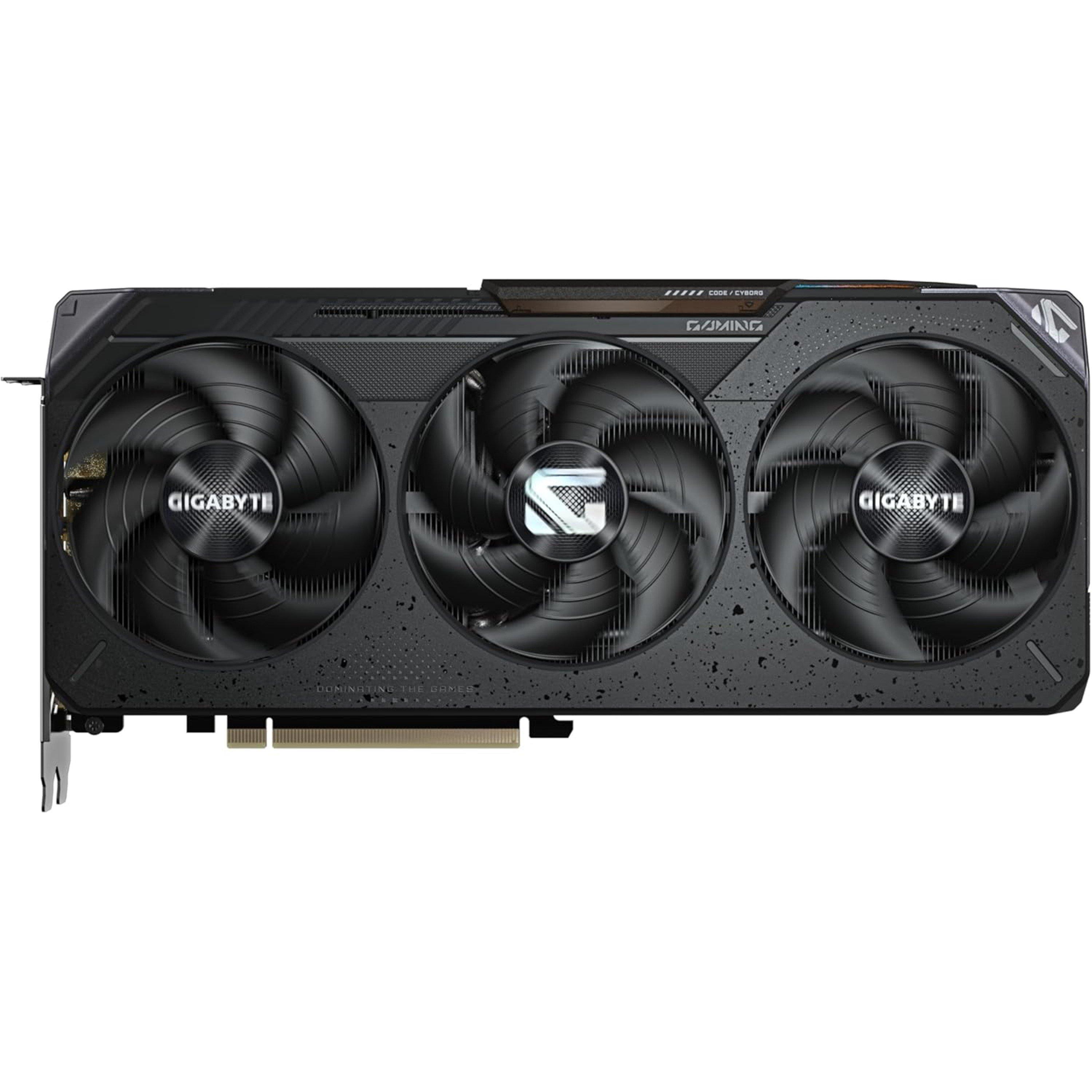 Black - Gigabyte Technology - Radeon RX 9070 XT GAMING OC 16GB GDDR6 Graphics Card PCIe 5.0 WINDFORCE Cooling RGB Lighting - 5
