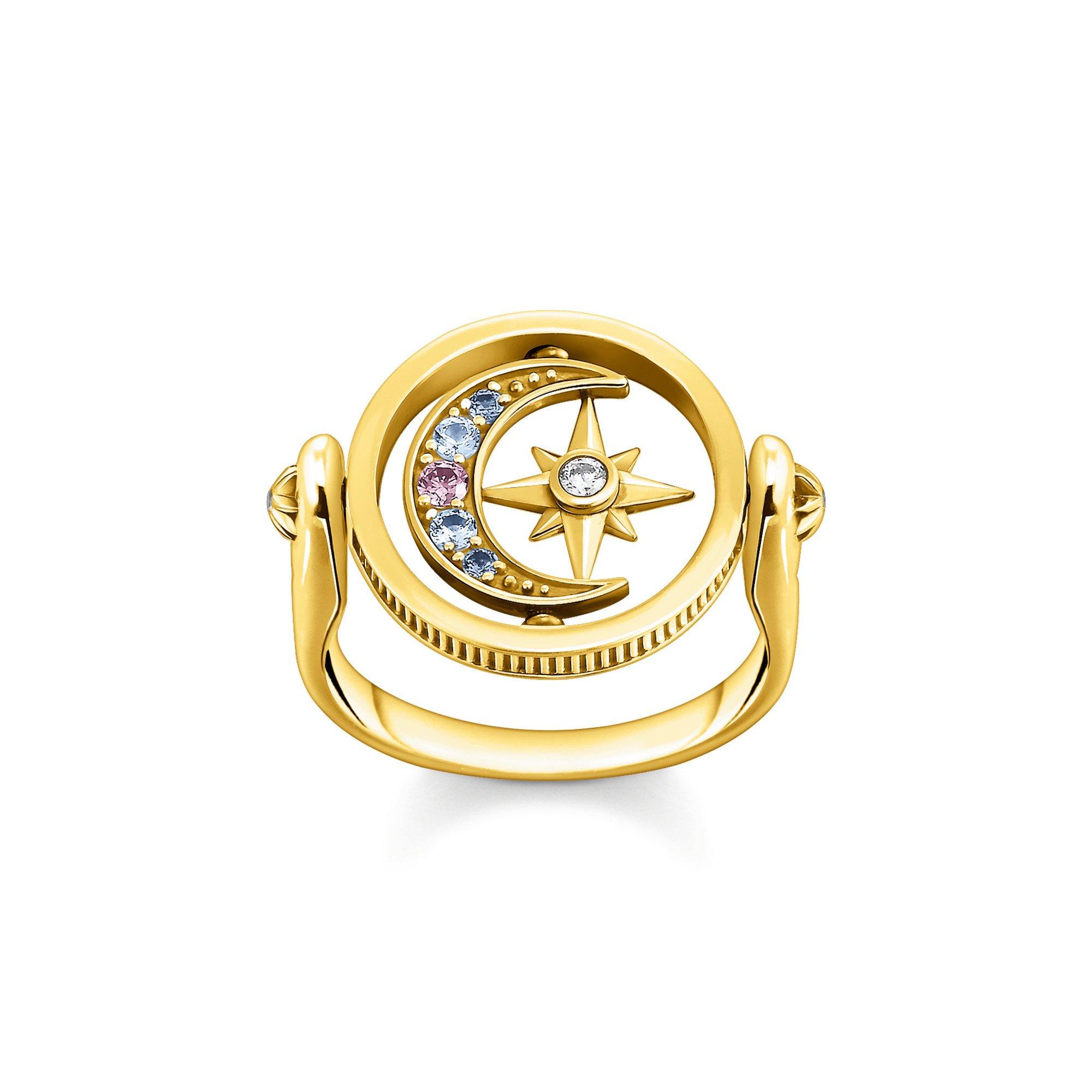 Thomas Sabo Women's Celestial Stack Rings - Gold - 54