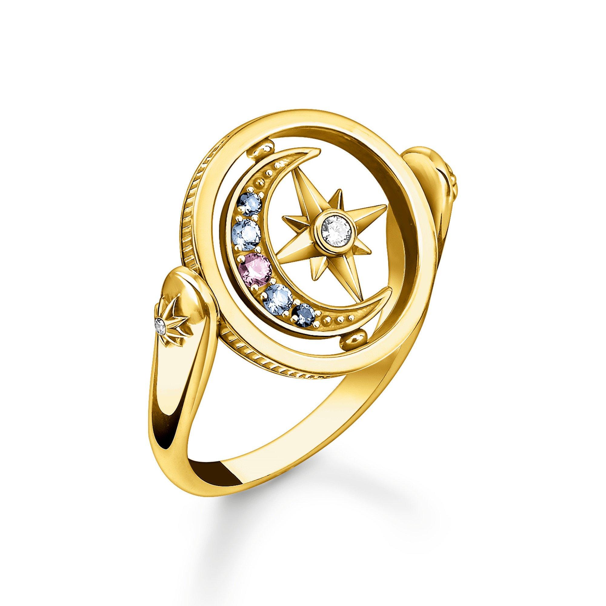 Gold - Thomas Sabo - Women's Celestial Stack Rings - 2