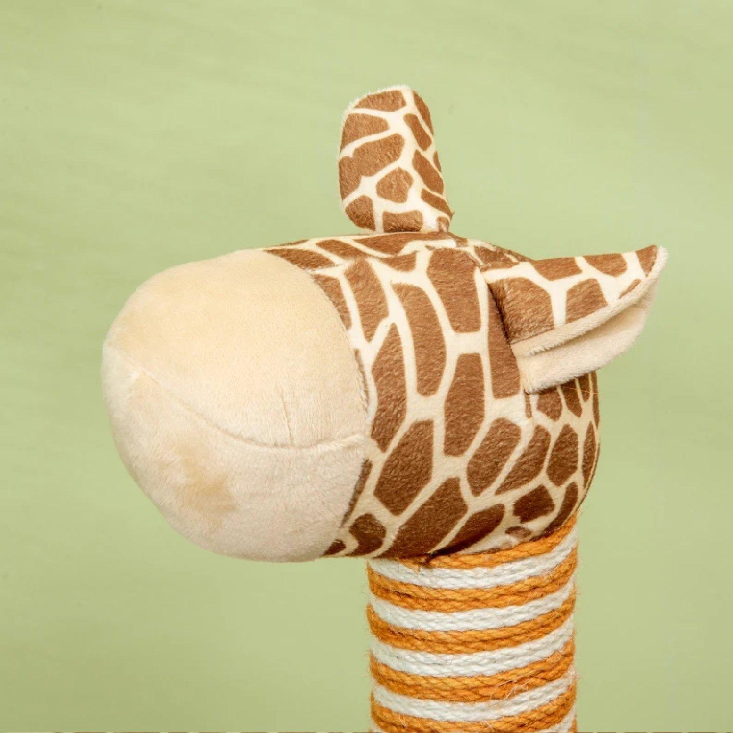 Orange - PawHut - Giraffe-Designed Cat Tree - 7