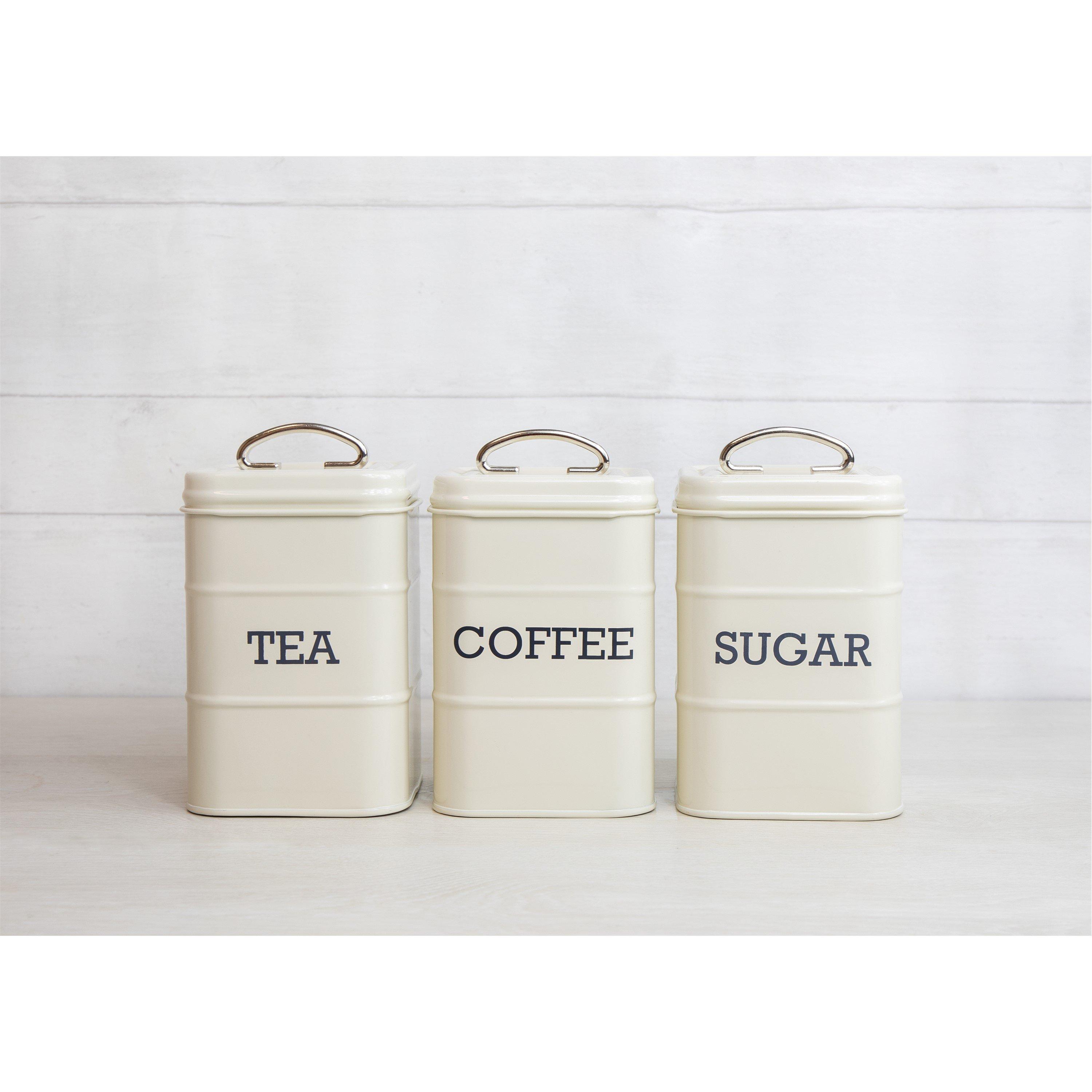 Cream - KitchenCraft - KitchenCraft Tea, Coffee and Sugar Canisters - 2