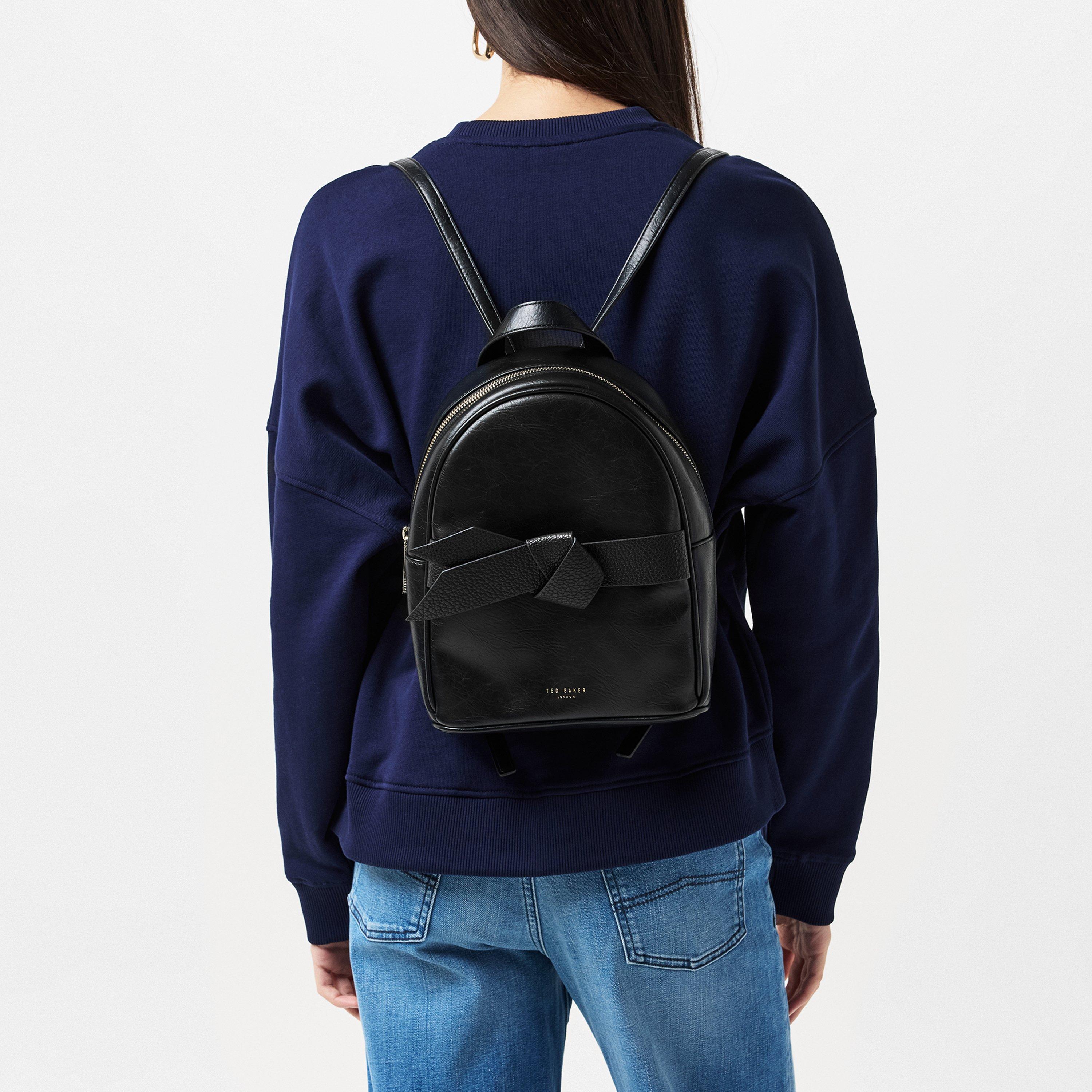 完売間近【TED BAKER】UK発 JIMLIYA BOW リボン バックパック Ted Baker】Jimliya☆リボン ミニバックパック (TED BAKER