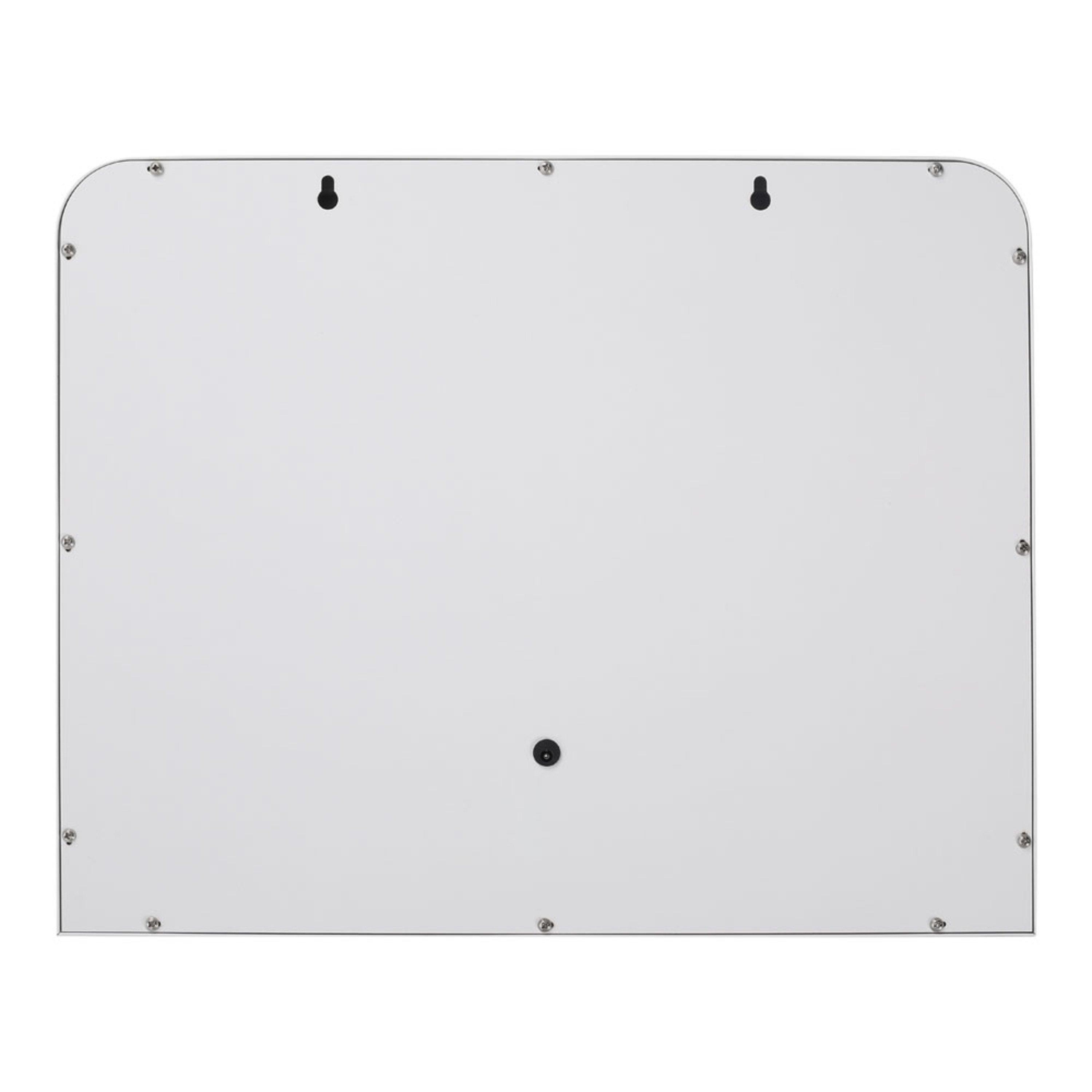 White - Kabinet UK - Rounded Rectangle Makeup Mirror with Base - 5