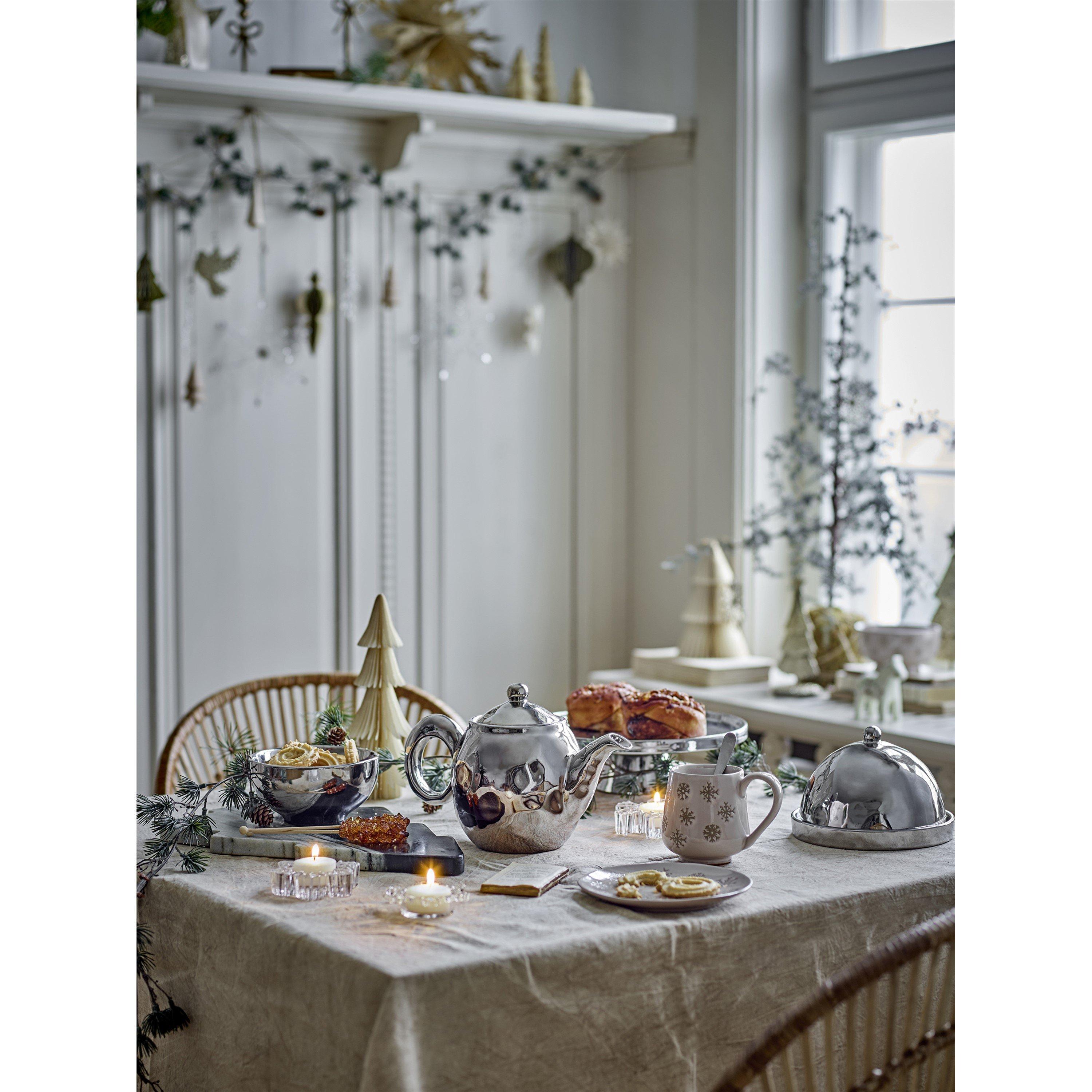 Silver - Bloomingville - Shine Cake Tray - 4