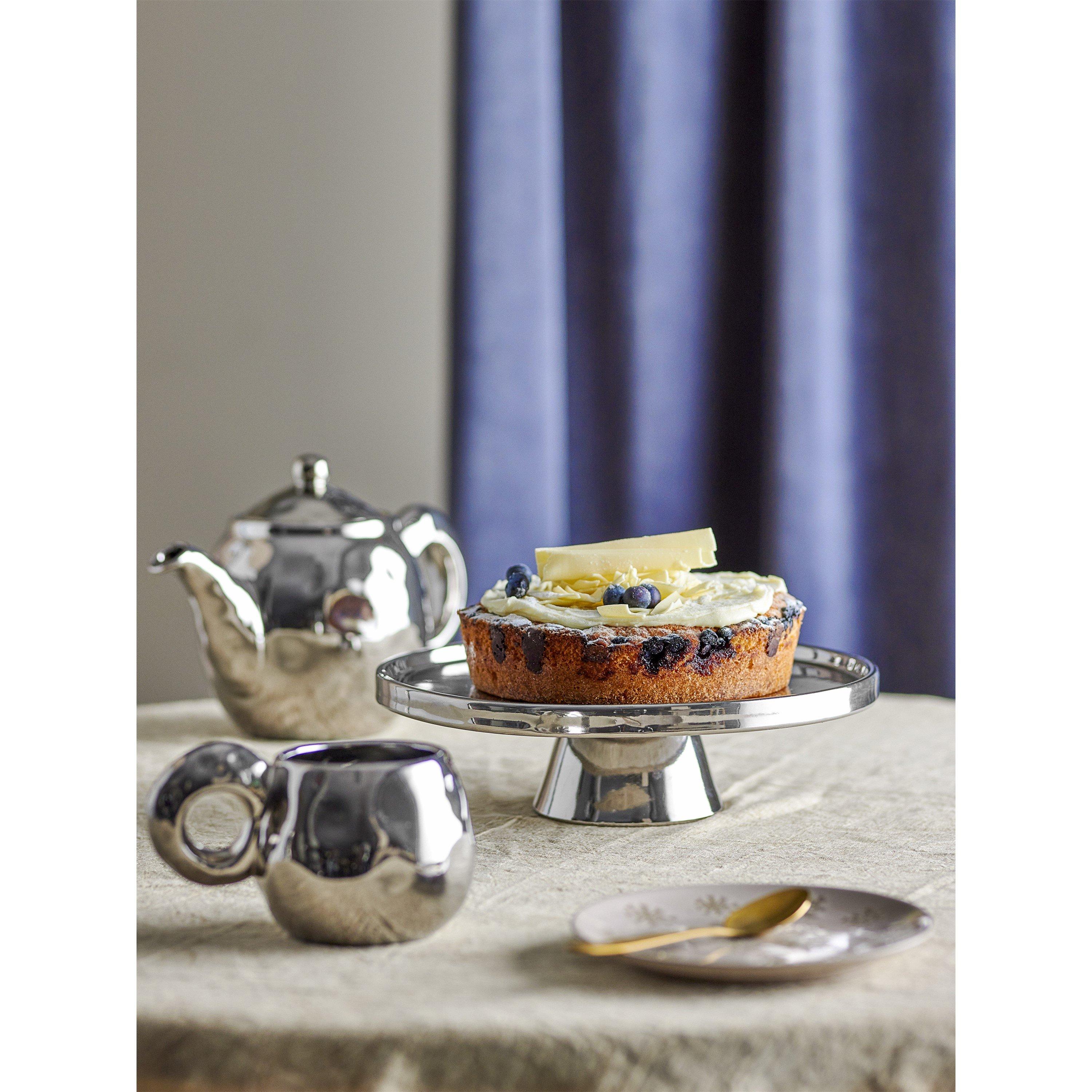 Silver - Bloomingville - Shine Cake Tray - 5